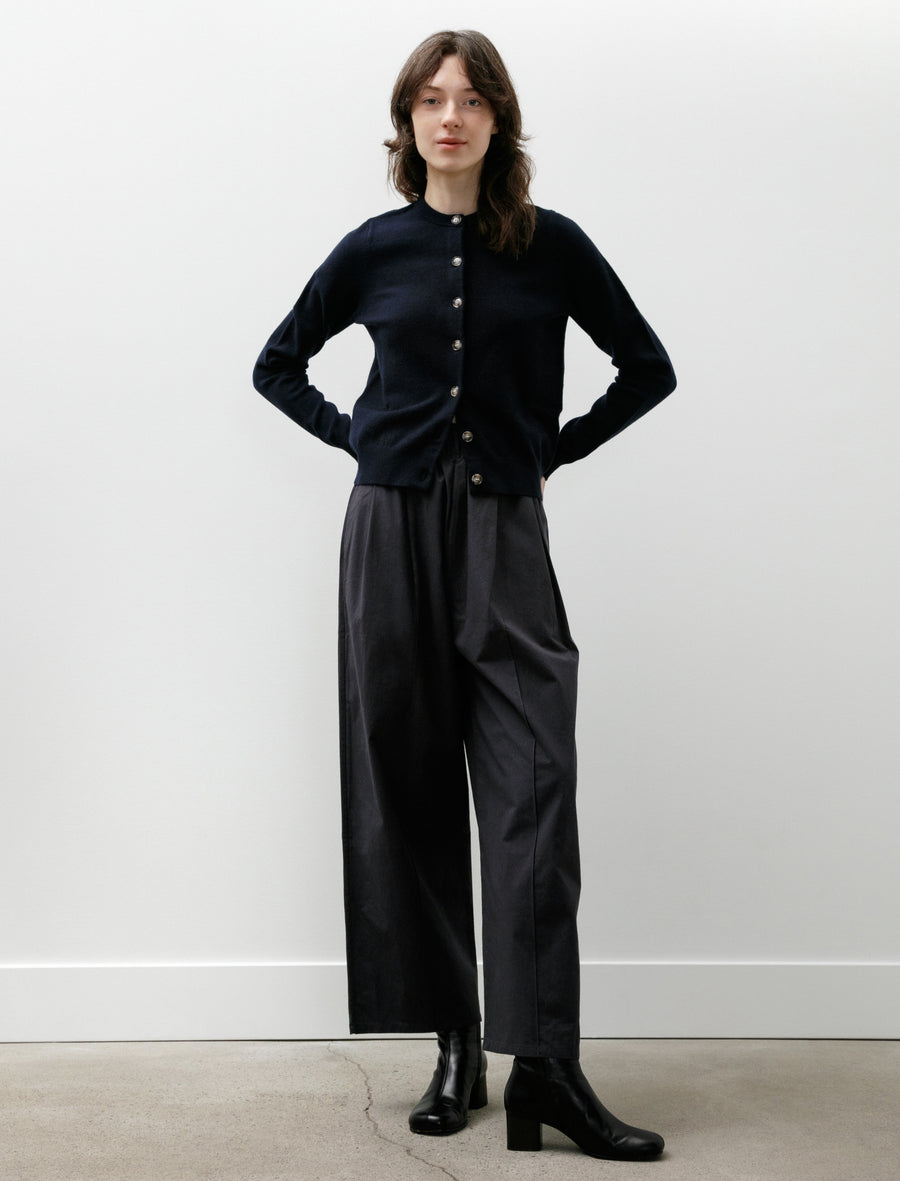 Luce Trouser Pintuck Navy - Image 1