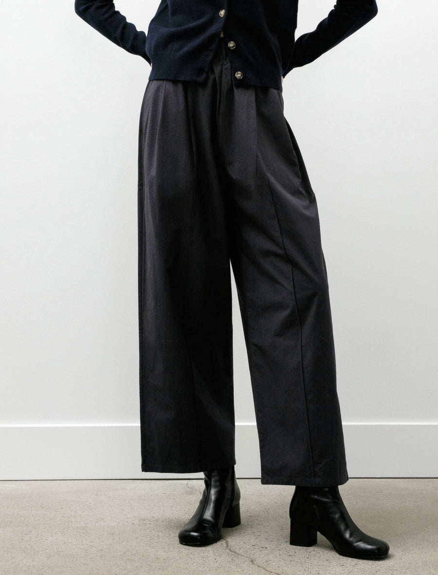 Luce Trouser Pintuck Navy - Image 2