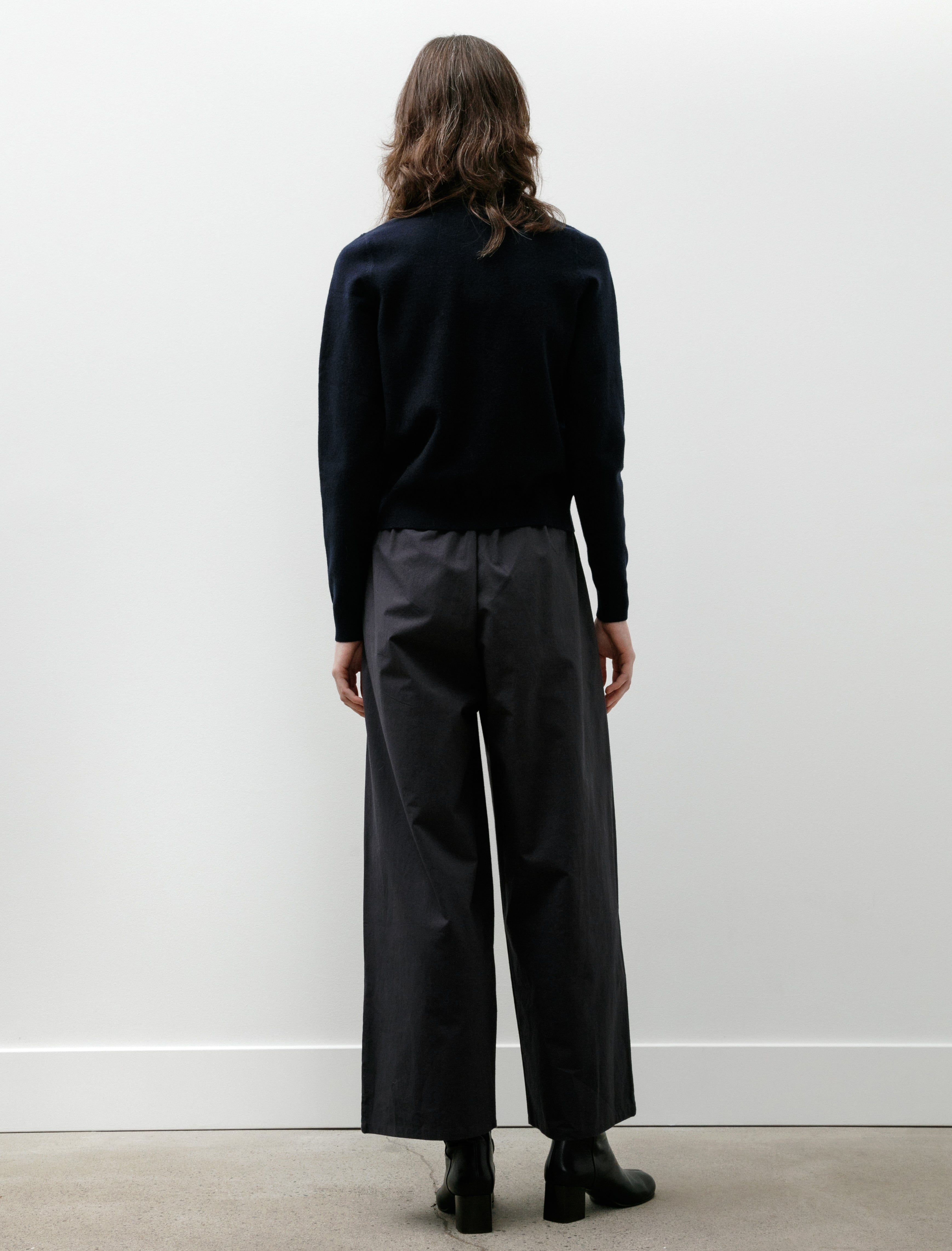 Eleph Luce Trouser Pintuck Navy