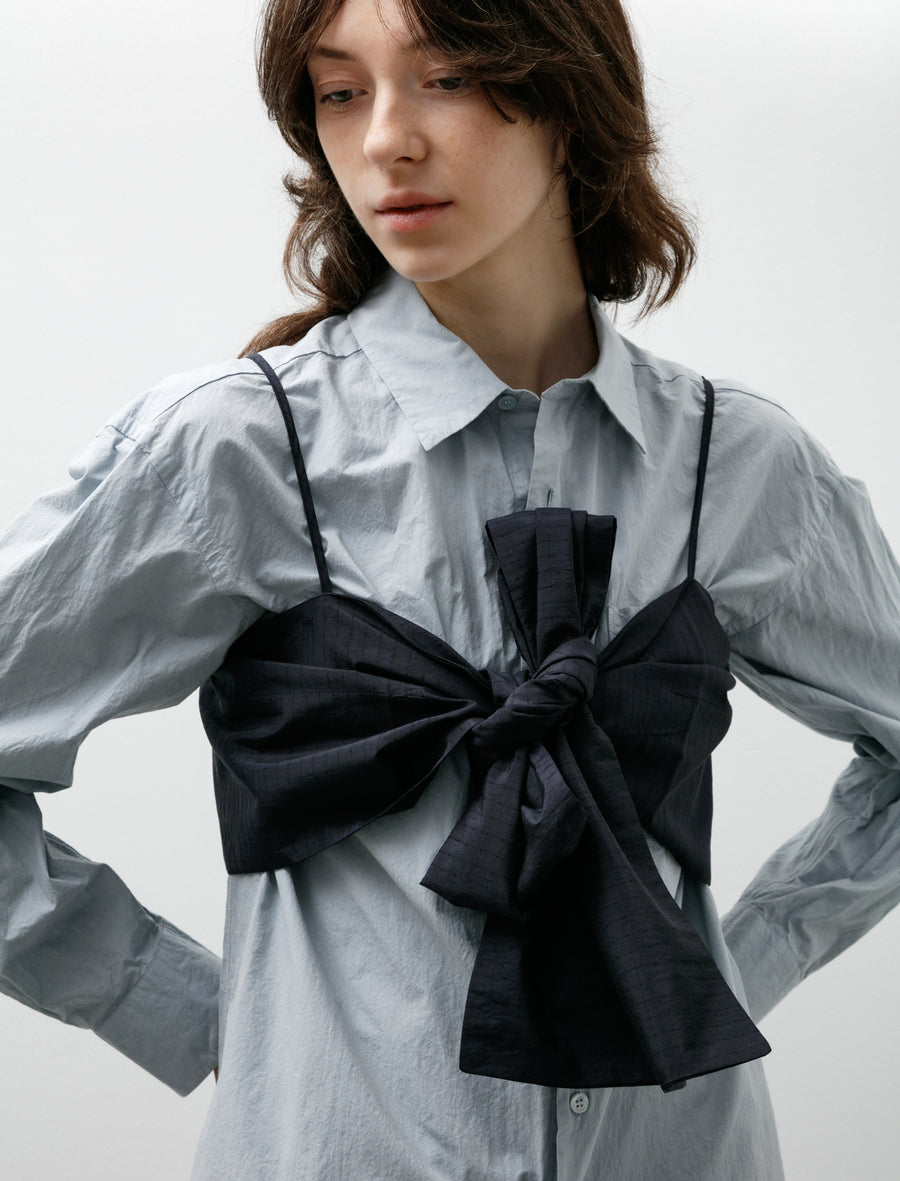 Bow Reversible Top Navy - Image 2