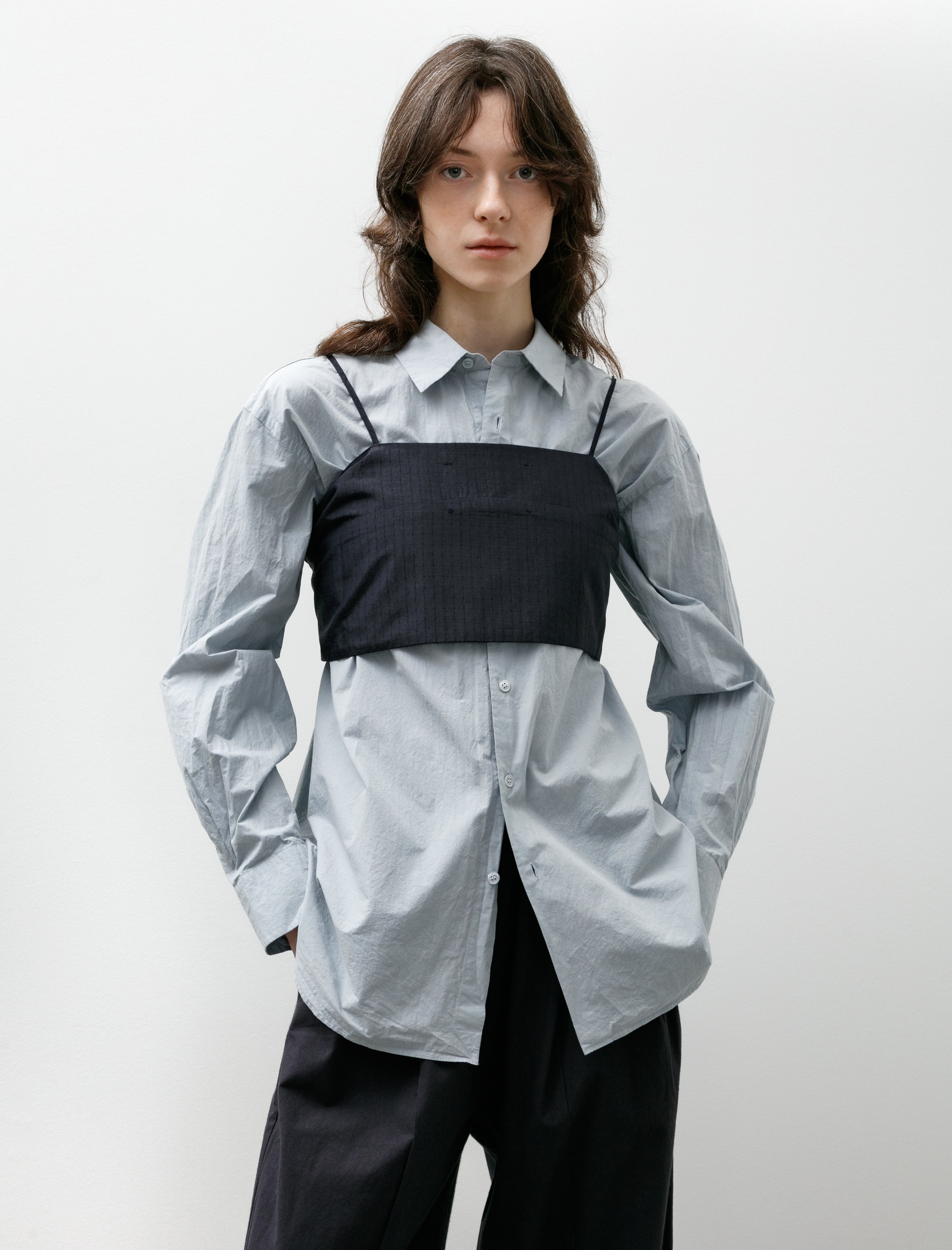 Eleph Bow Reversible Top Navy