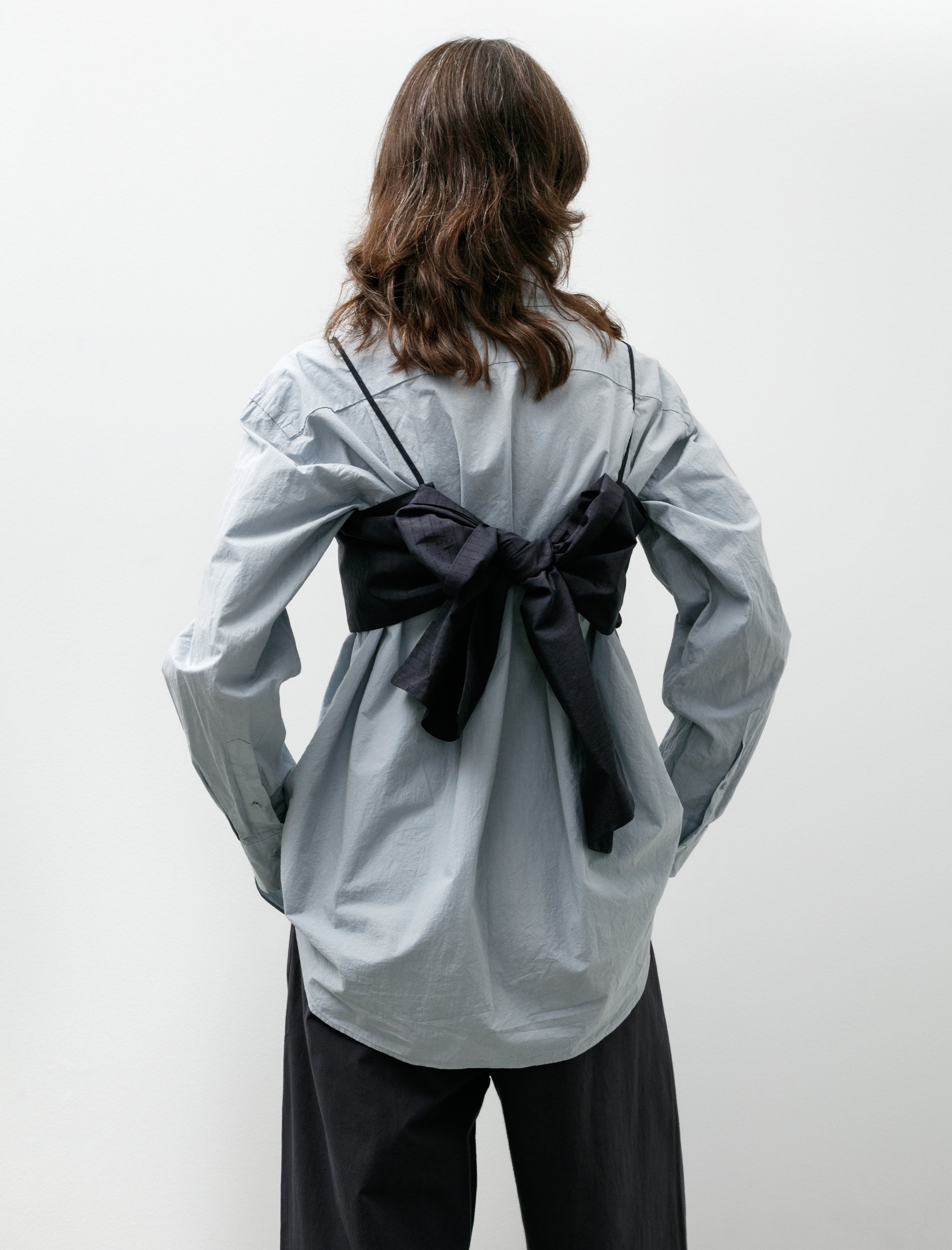 Eleph Bow Reversible Top Navy