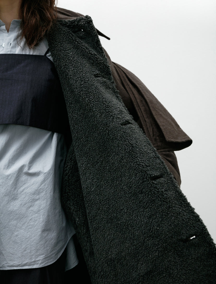 Detachable Hoodie Coat Grey - Image 6