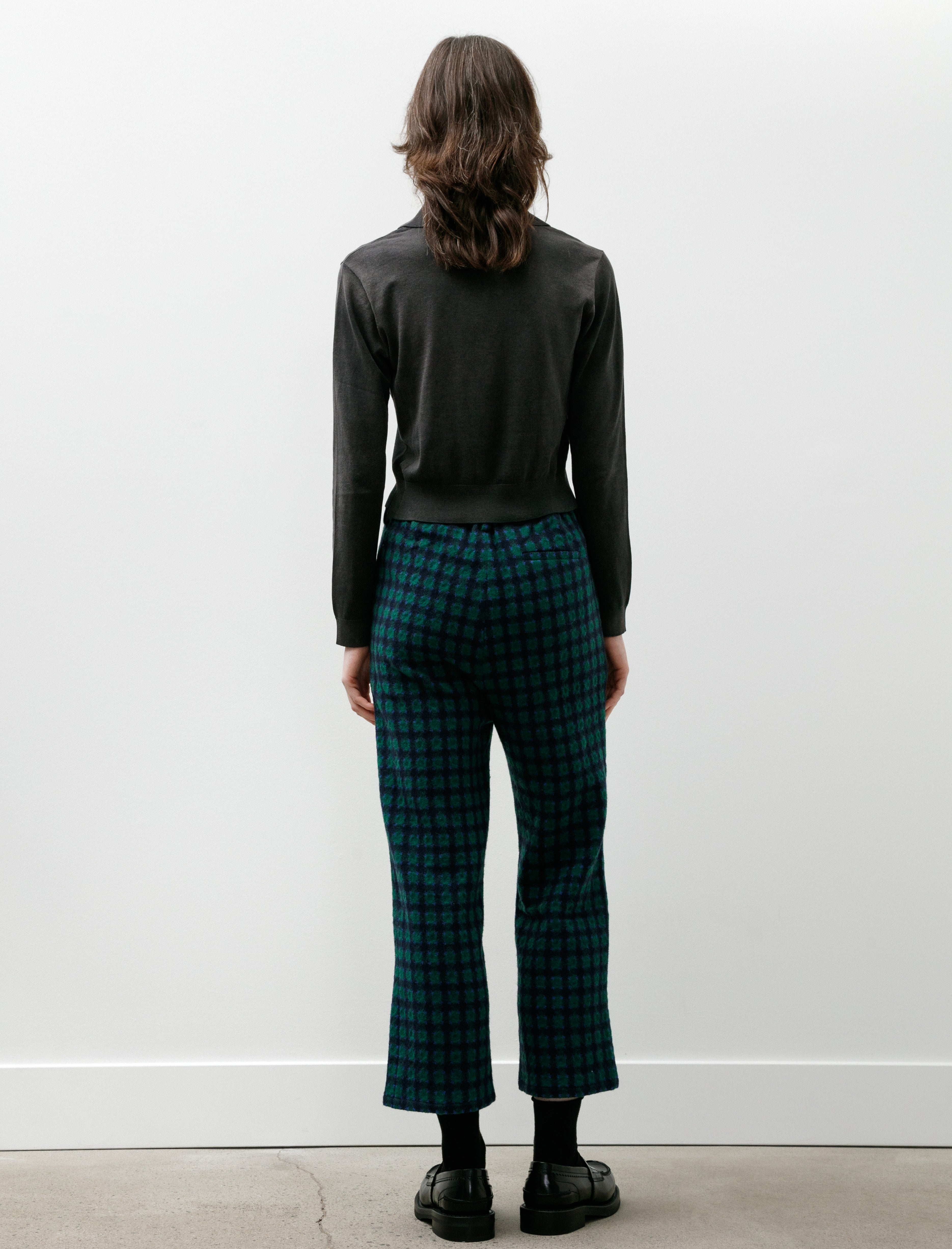 Eleph Opa Trouser Navy Check