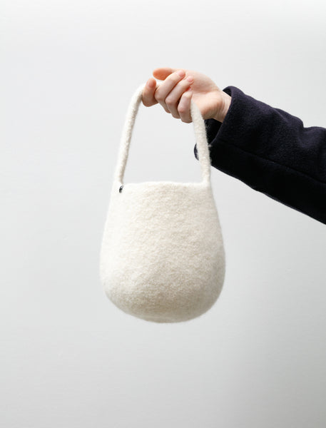 Cecilie Telle Basket Bag Ivory – Neighbour