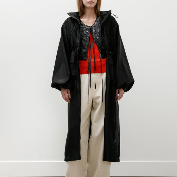 Cecilie Bahnsen Bowie Zip Coat Black – Neighbour
