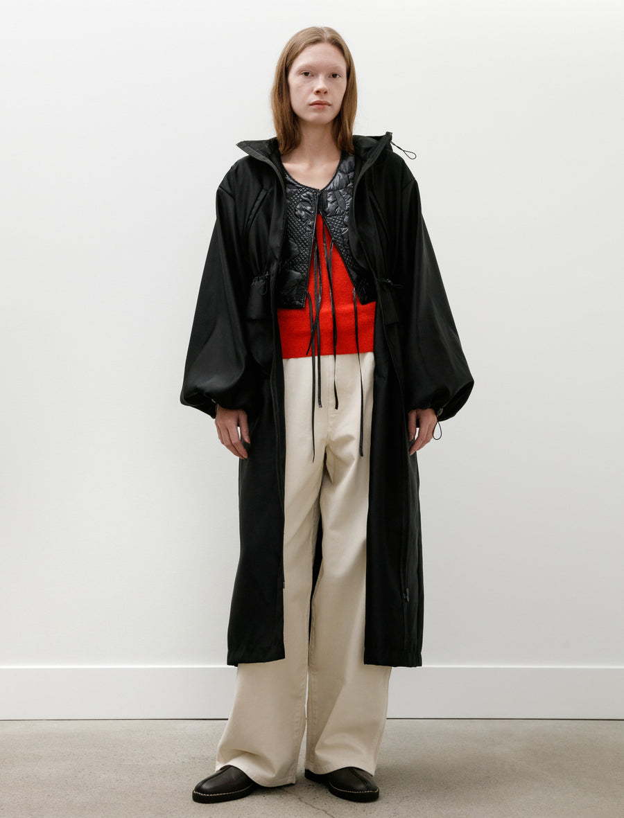 Bowie Zip Coat Black - Image 1