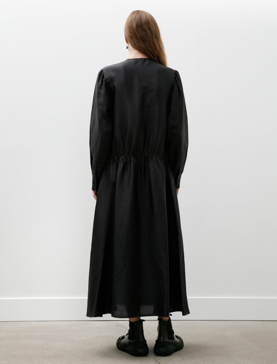 Buttoned Dress Black - Image 4