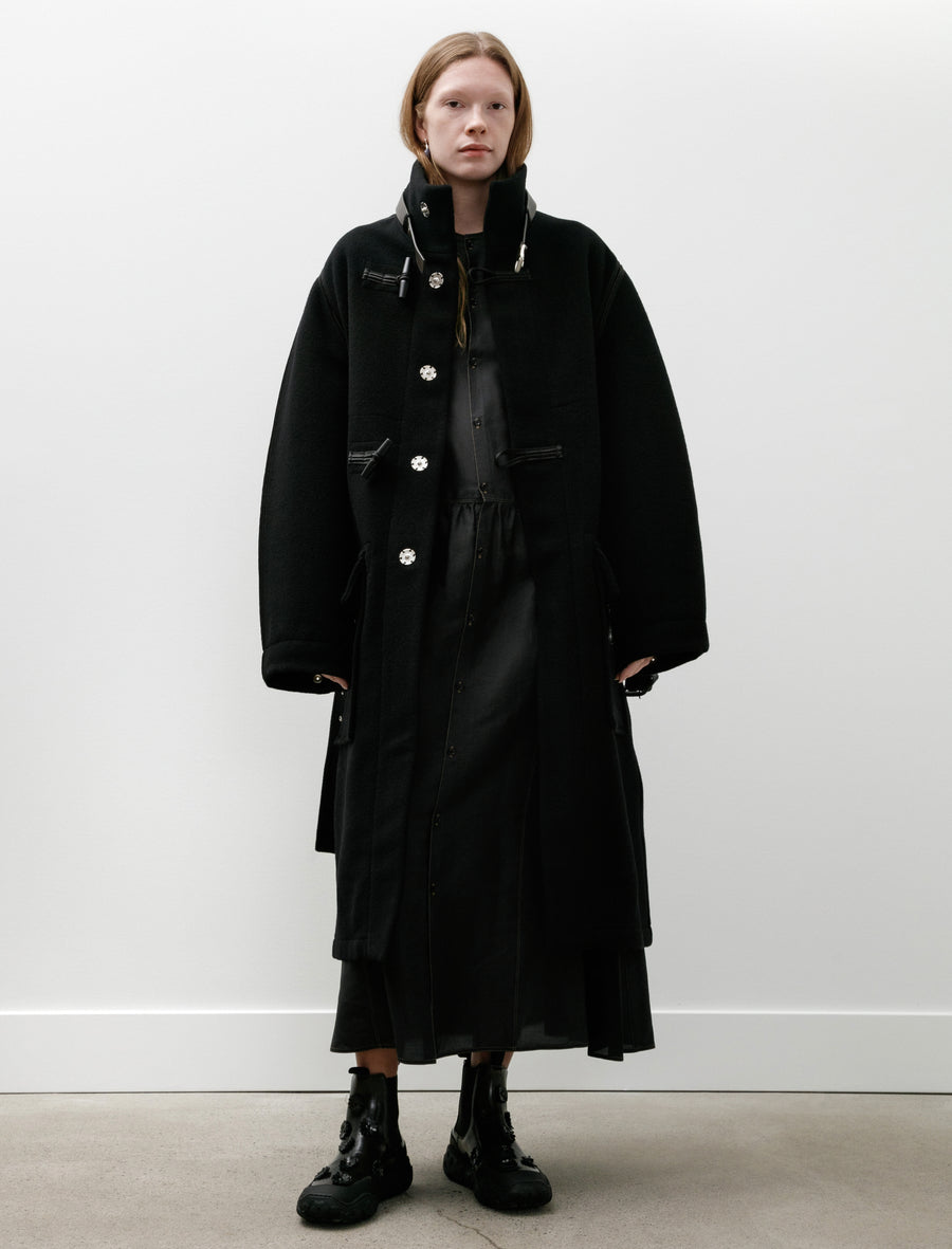 Duffle Coat Black - Image 2