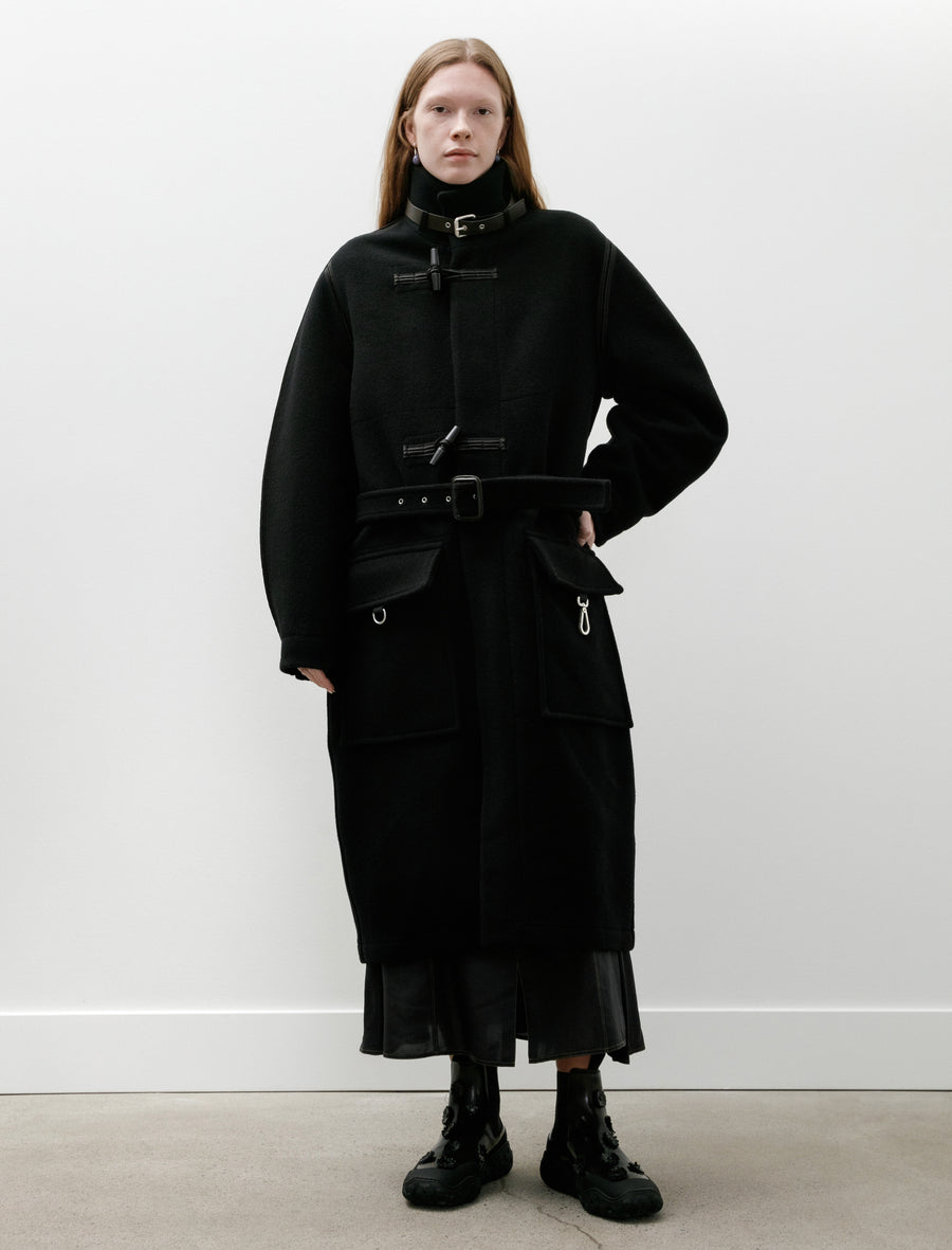 Duffle Coat Black - Image 1