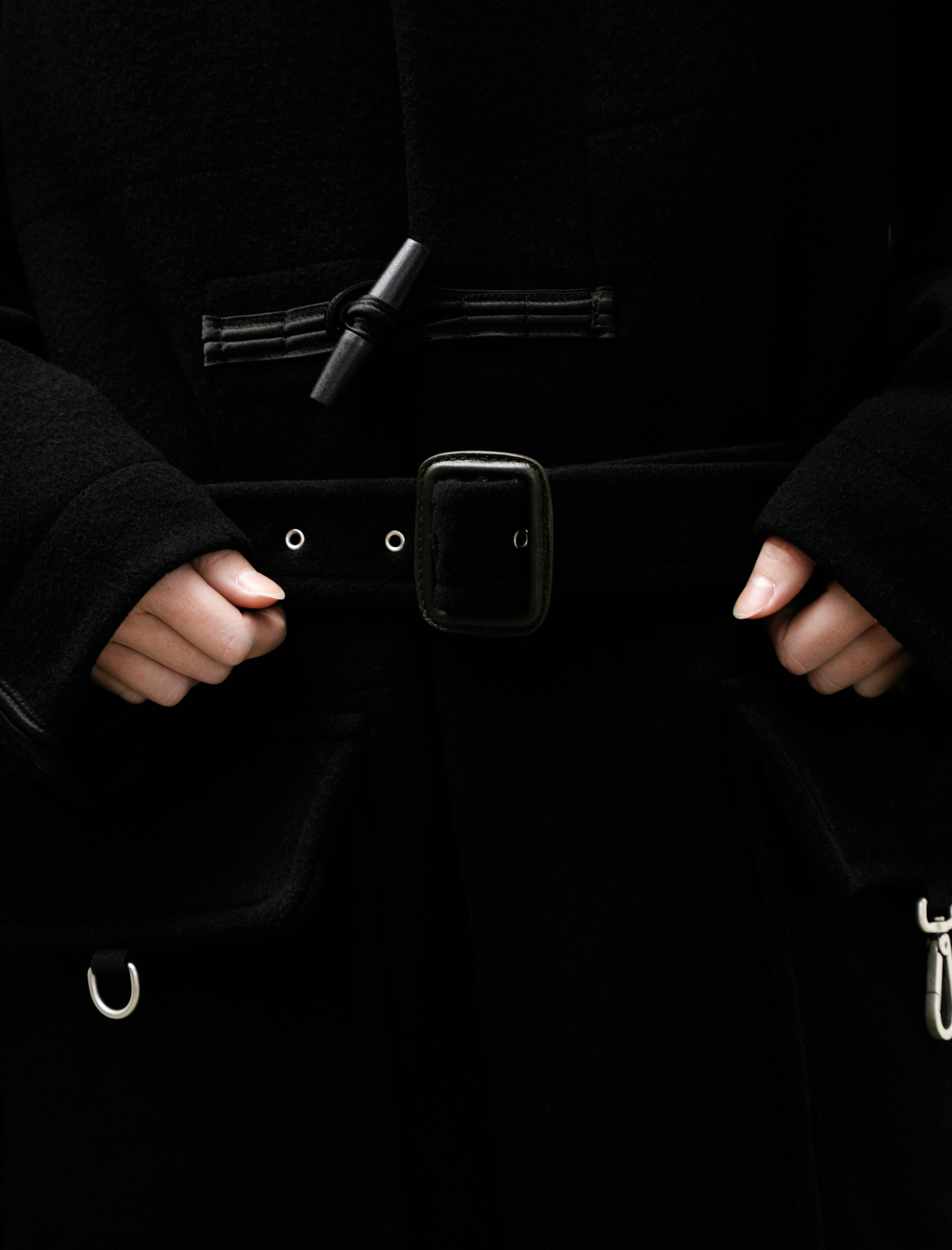 Lemaire Duffle Coat Black