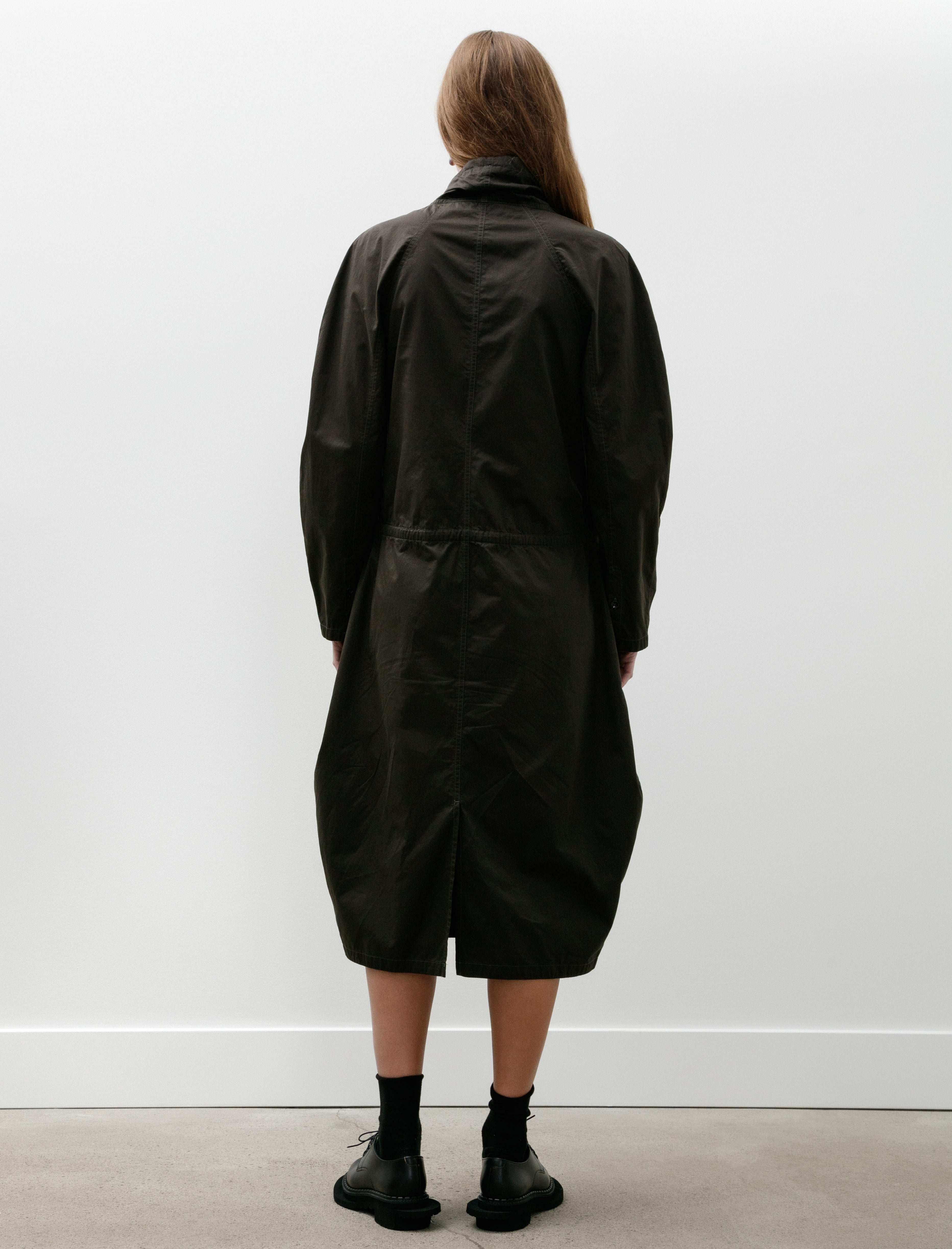 Lemaire Vareuse Dress Dark Espresso