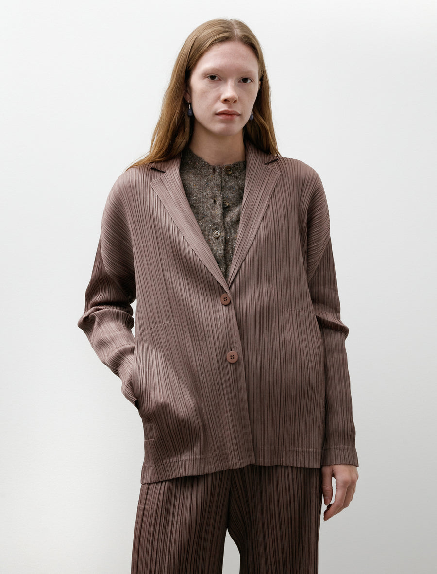 Thicker Suit Jacket Brown - Image 3