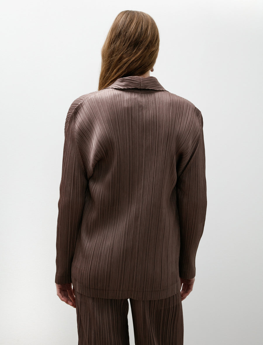 Thicker Suit Jacket Brown - Image 6