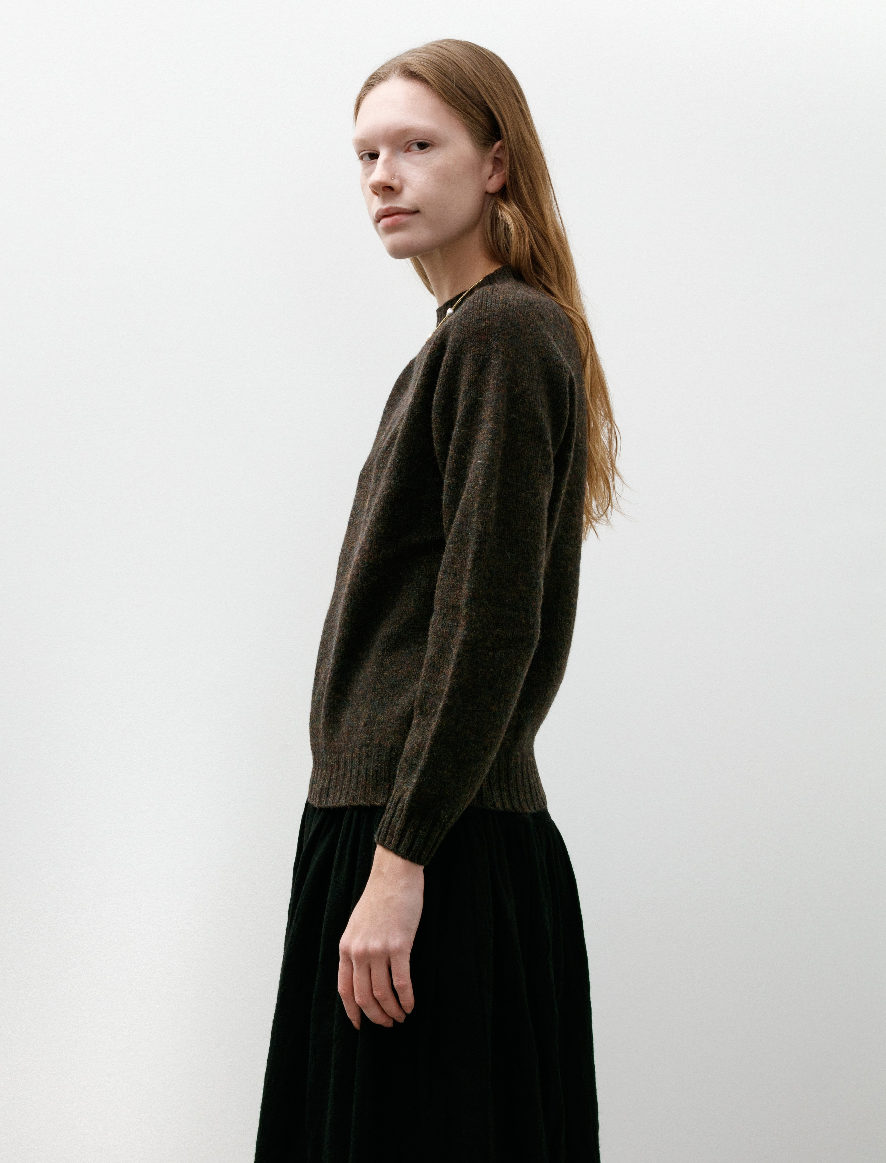 Neighbour Pure Wool Sweater Carob
