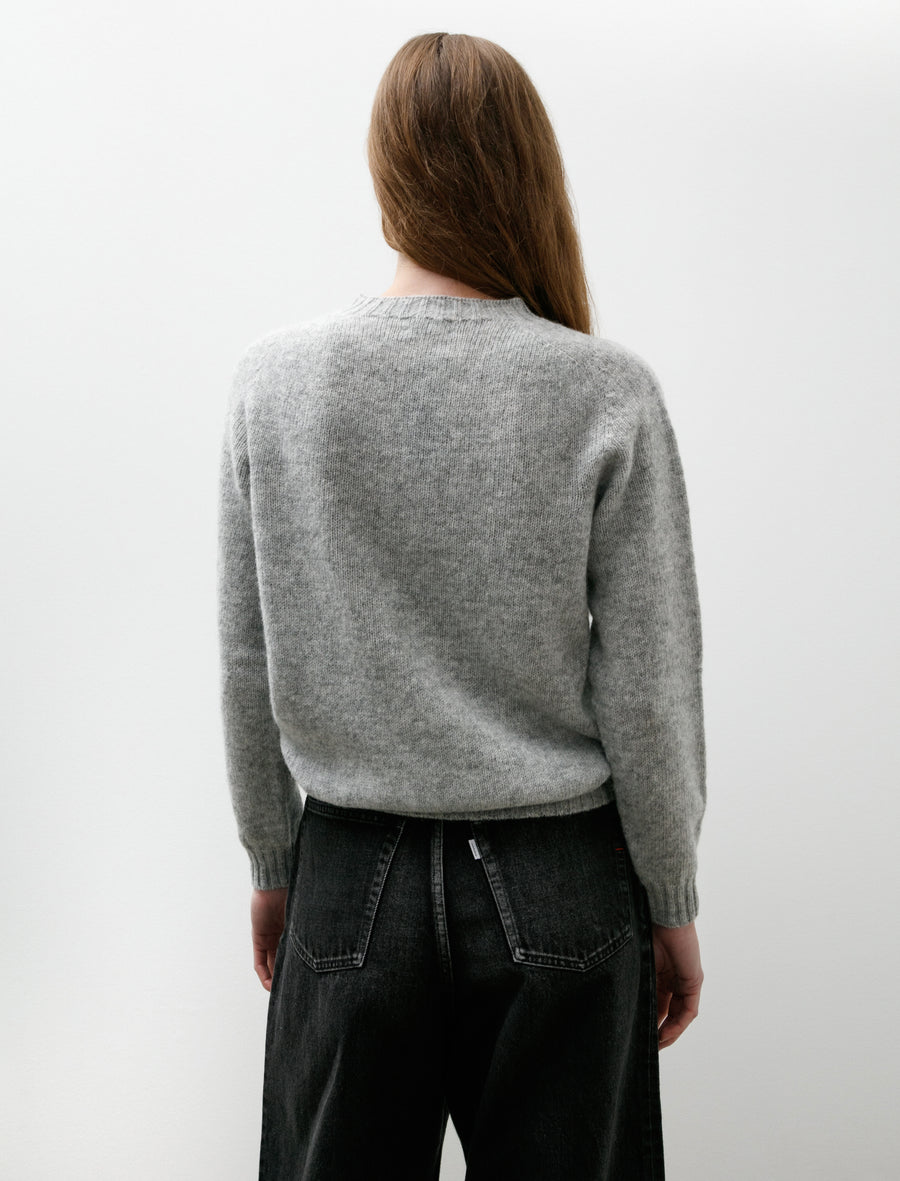 Pure Wool Sweater Silver - Image 4