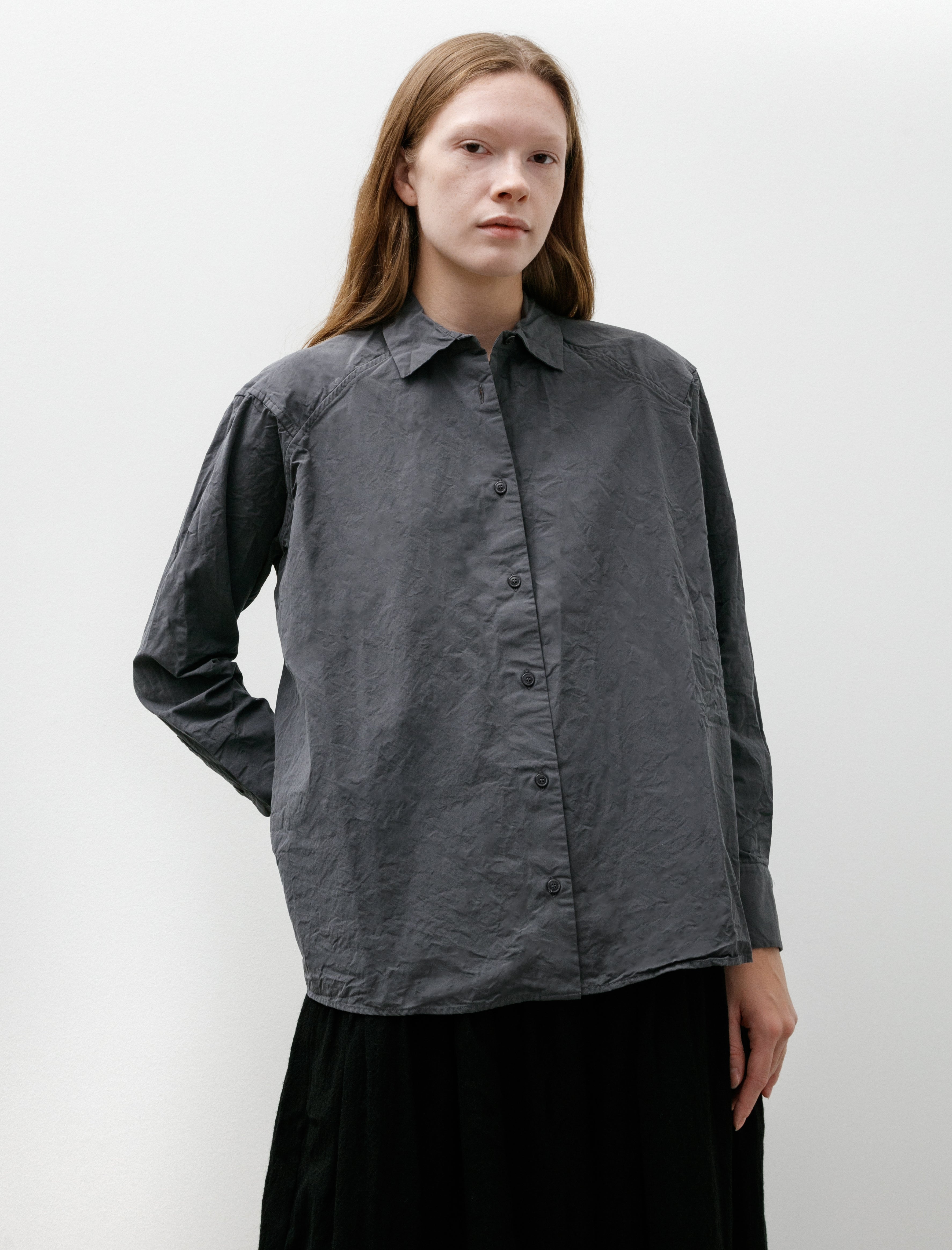 Casey Casey Drays Travail Shirt Blu Skull