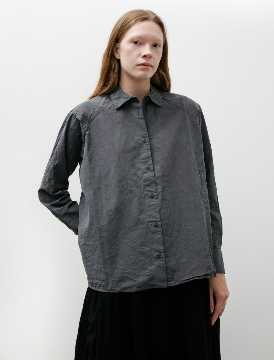 Drays Travail Shirt Blu Skull - Image 1