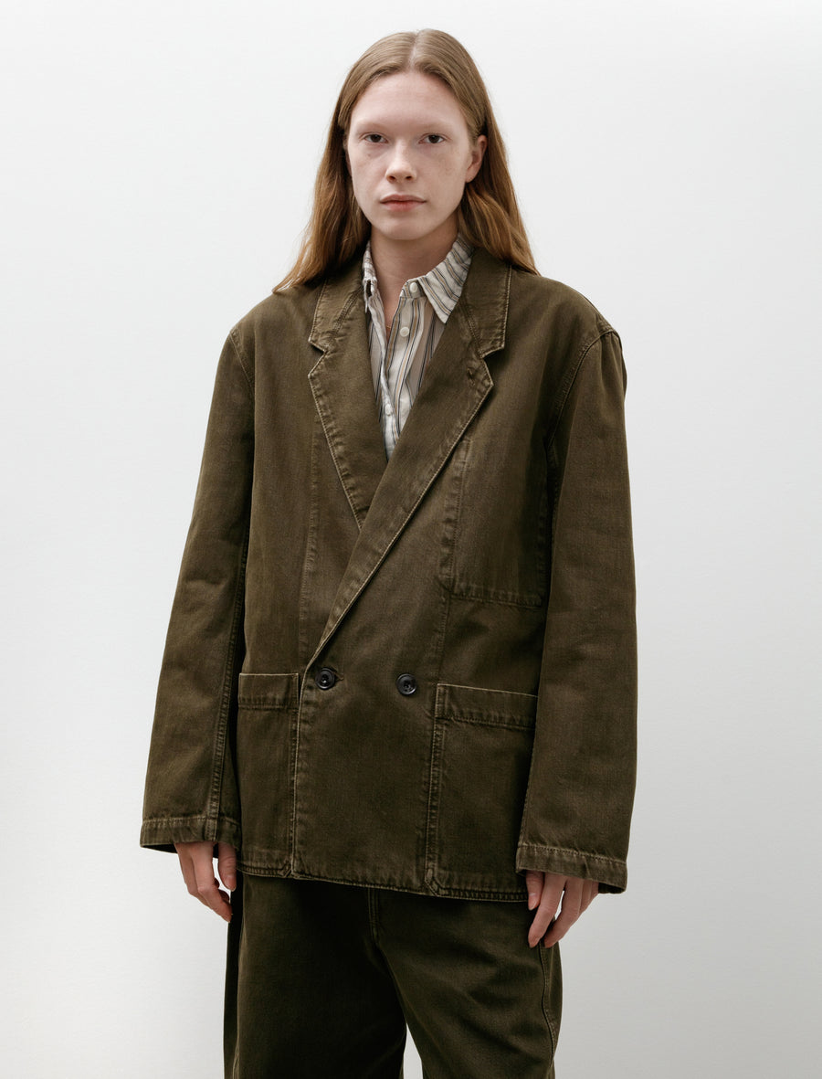 Workwear Blazer Moss Green - Image 3