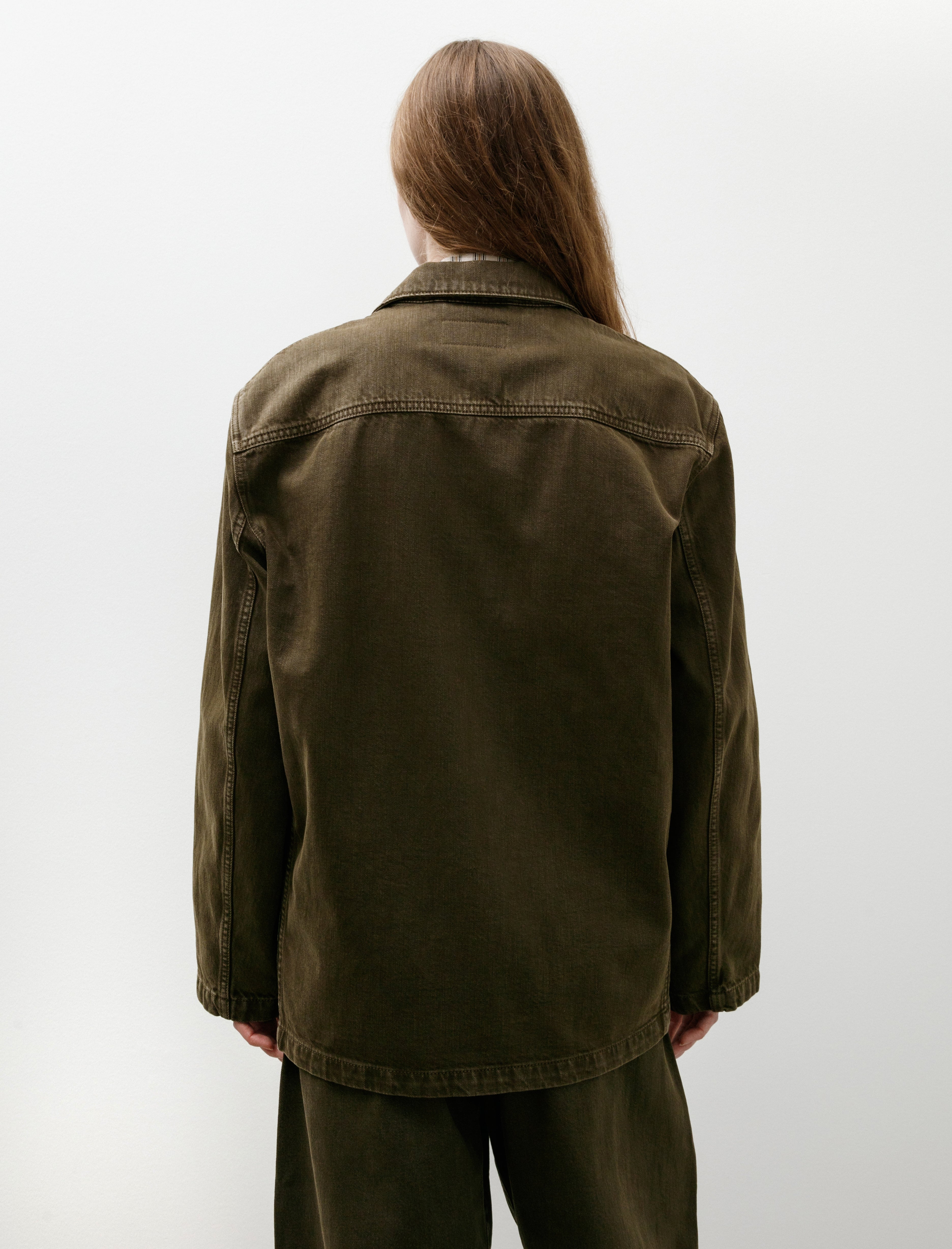 Lemaire Workwear Blazer Moss Green