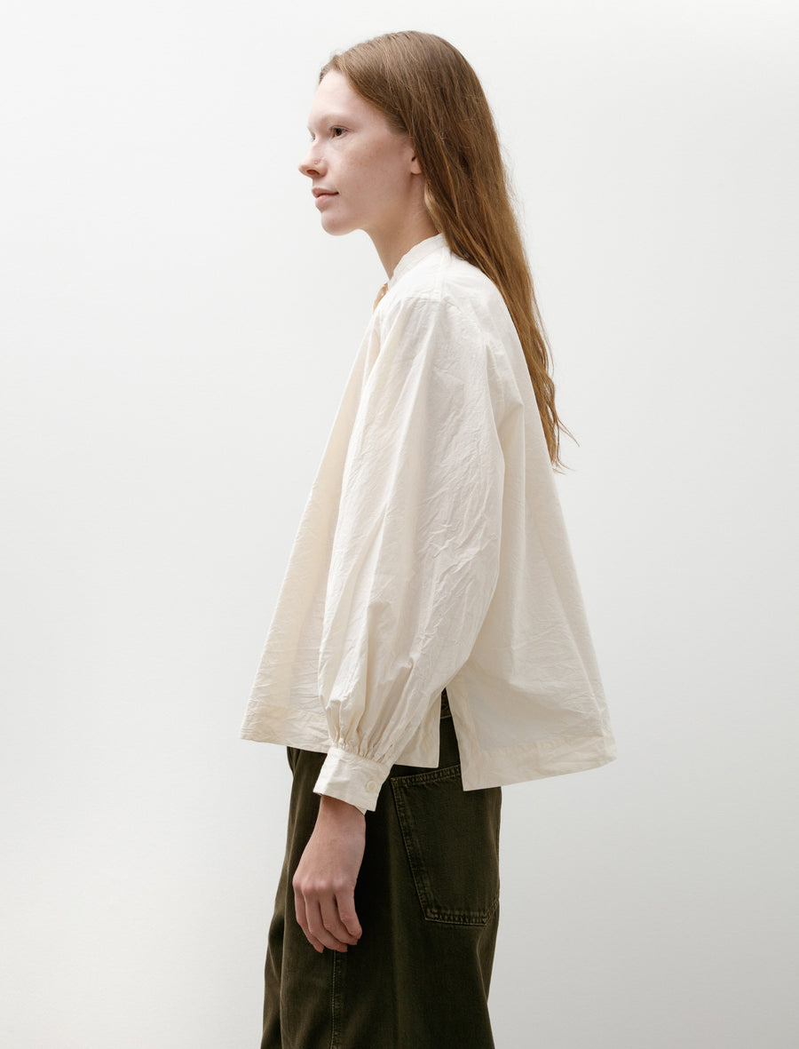 Biggy Grandad Shirt Natural - Image 3