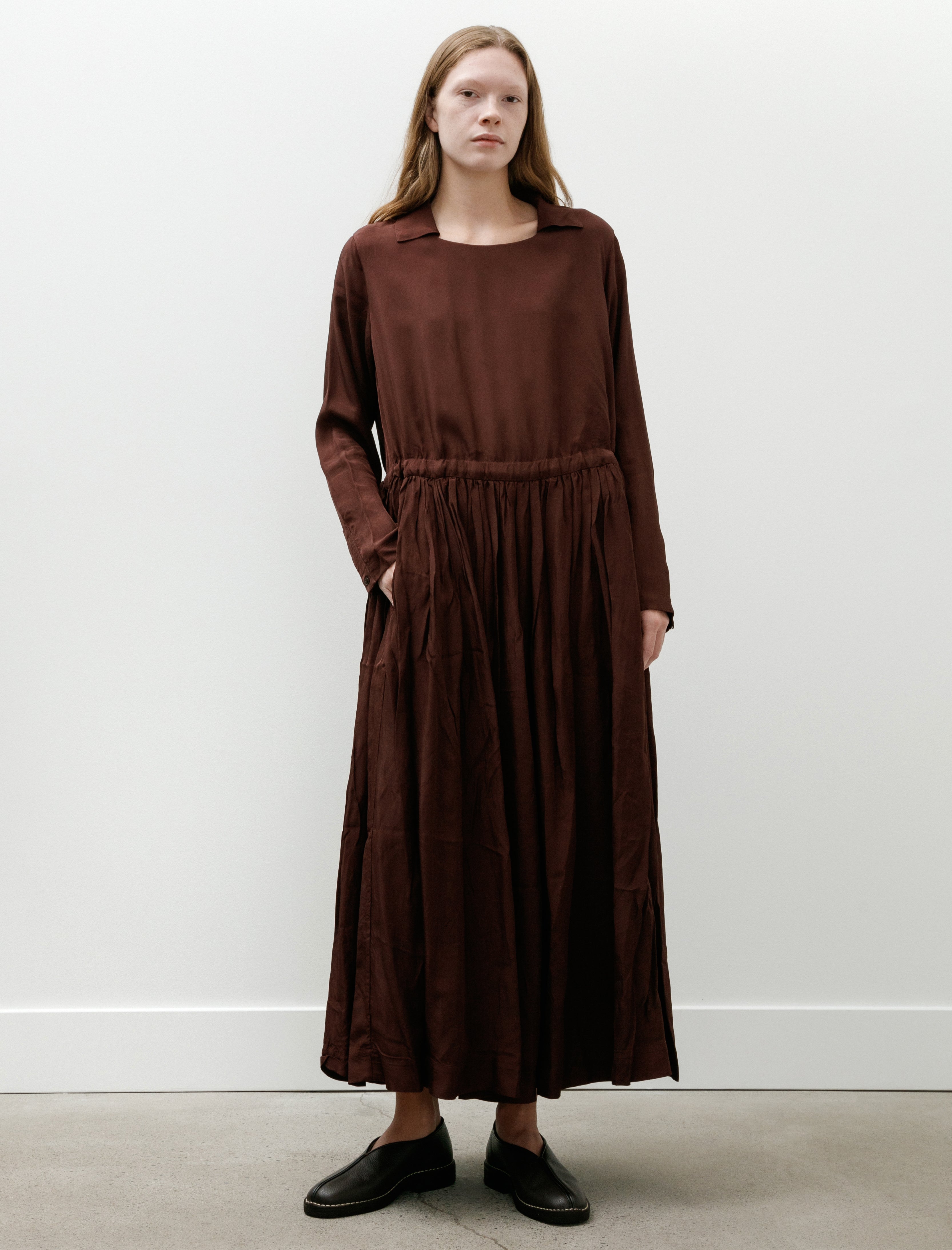 Casey Casey BB LS Dress Tulipy Prune