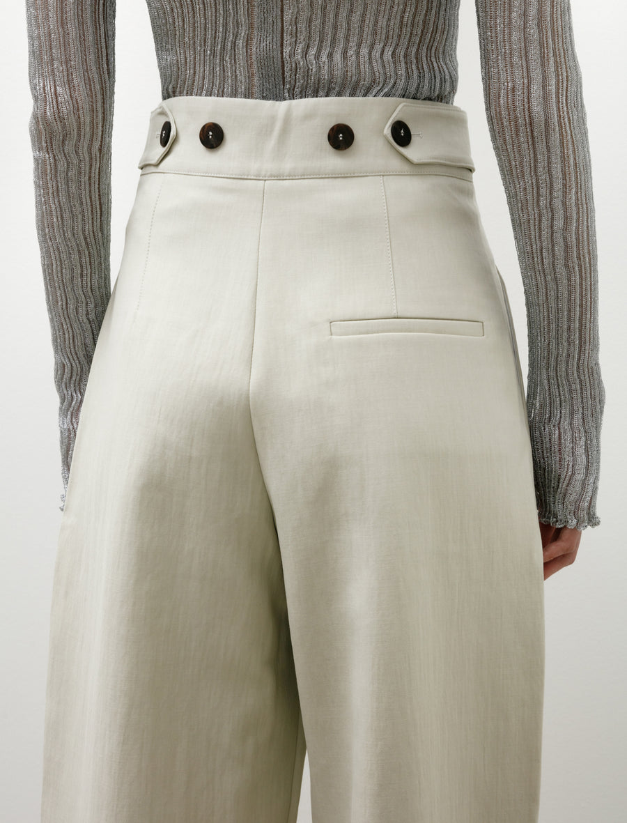 Fellini Pleated Pants Dove - Image 7