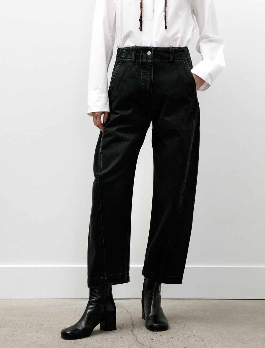Akerman Rounded Denim Washed Black - Image 2