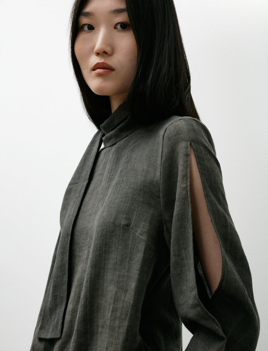 Virtuous Blouse Dark Cloud Sparse Cotton Wool - Image 2