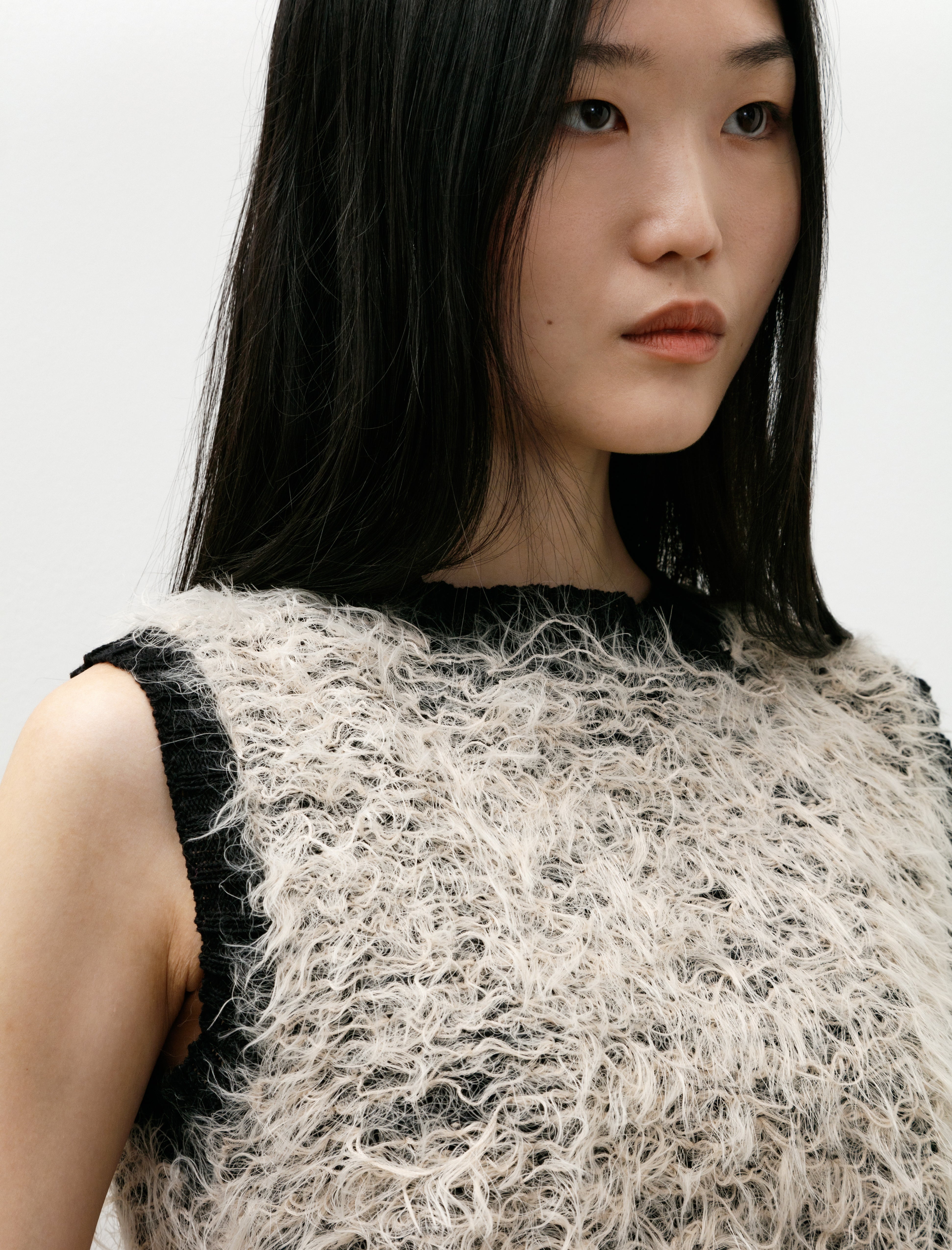 Julia Heuer Apollo Knit Vest Black