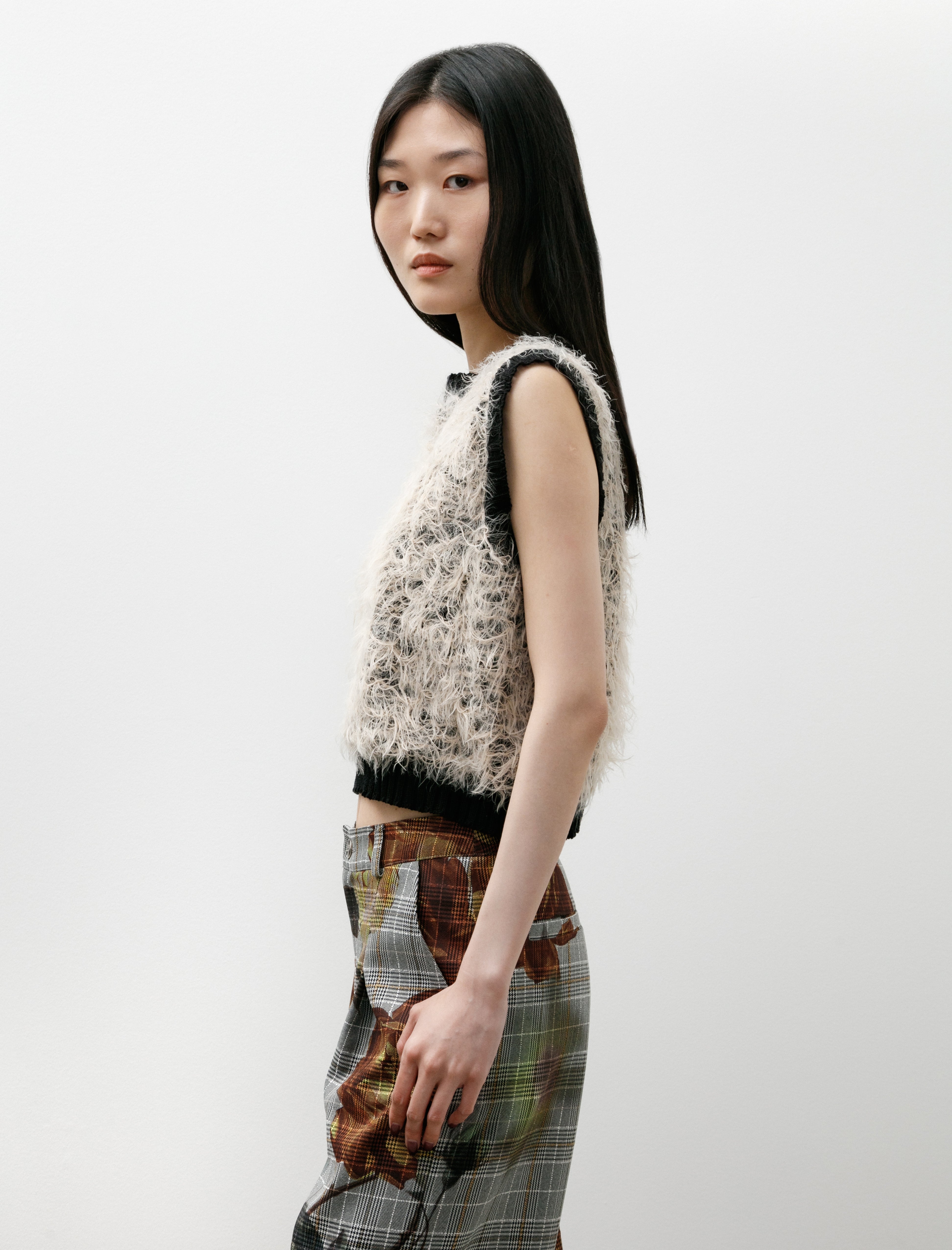 Julia Heuer Apollo Knit Vest Black