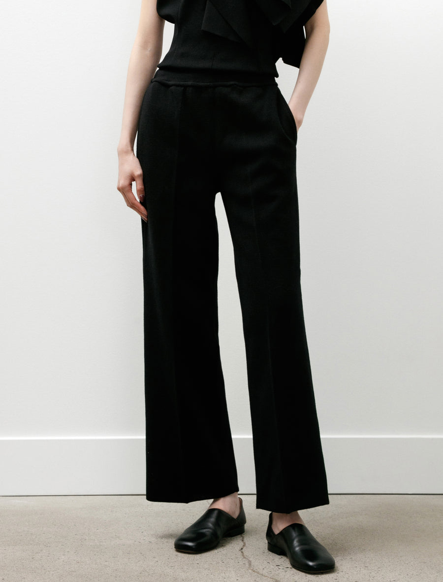 TW Milan Semi Wide Pants Black - Image 2