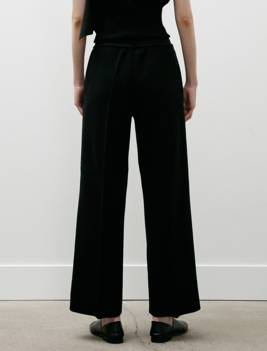 TW Milan Semi Wide Pants Black - Image 6