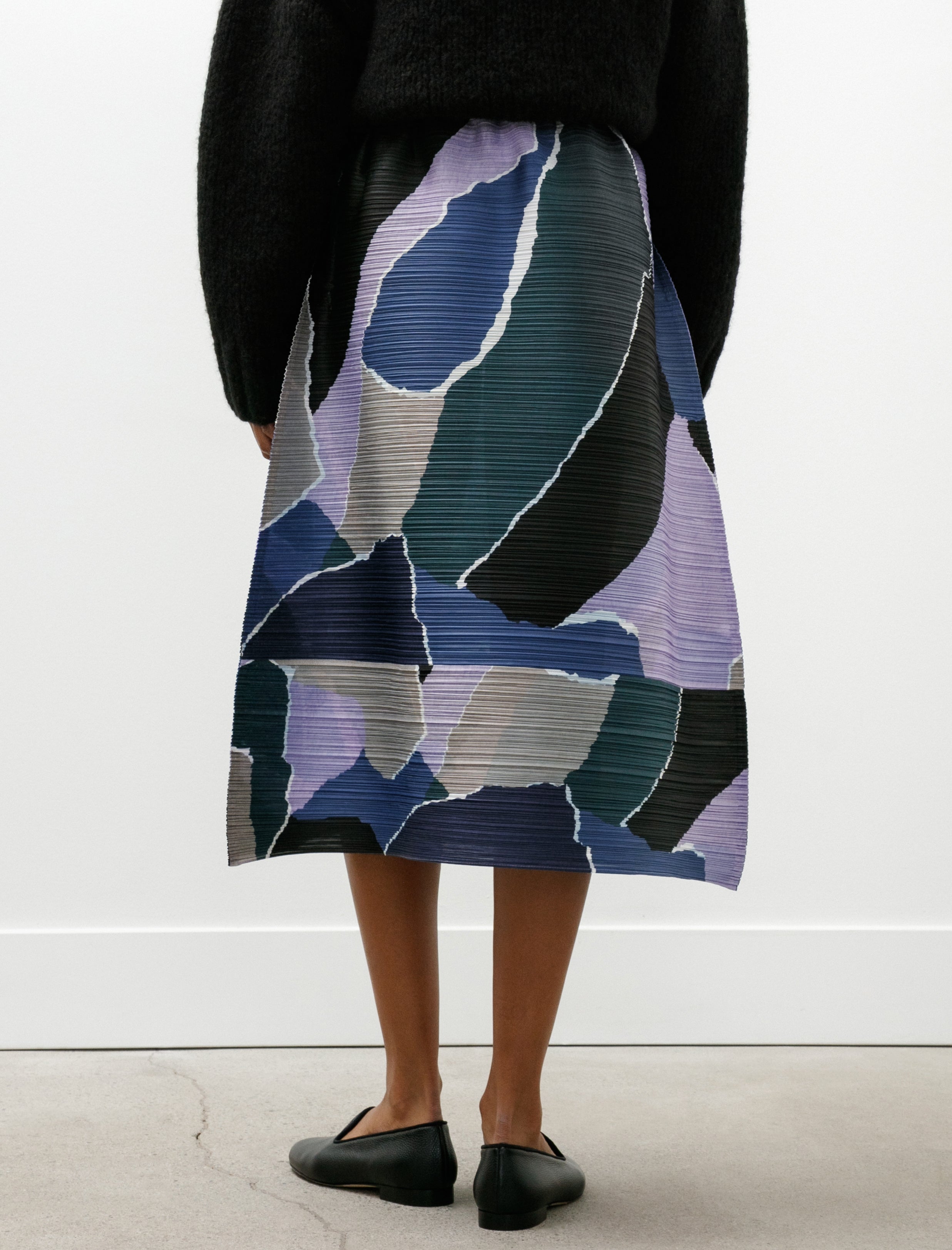 Pleats Please by Issey Miyake Surprise! Skirt Purple