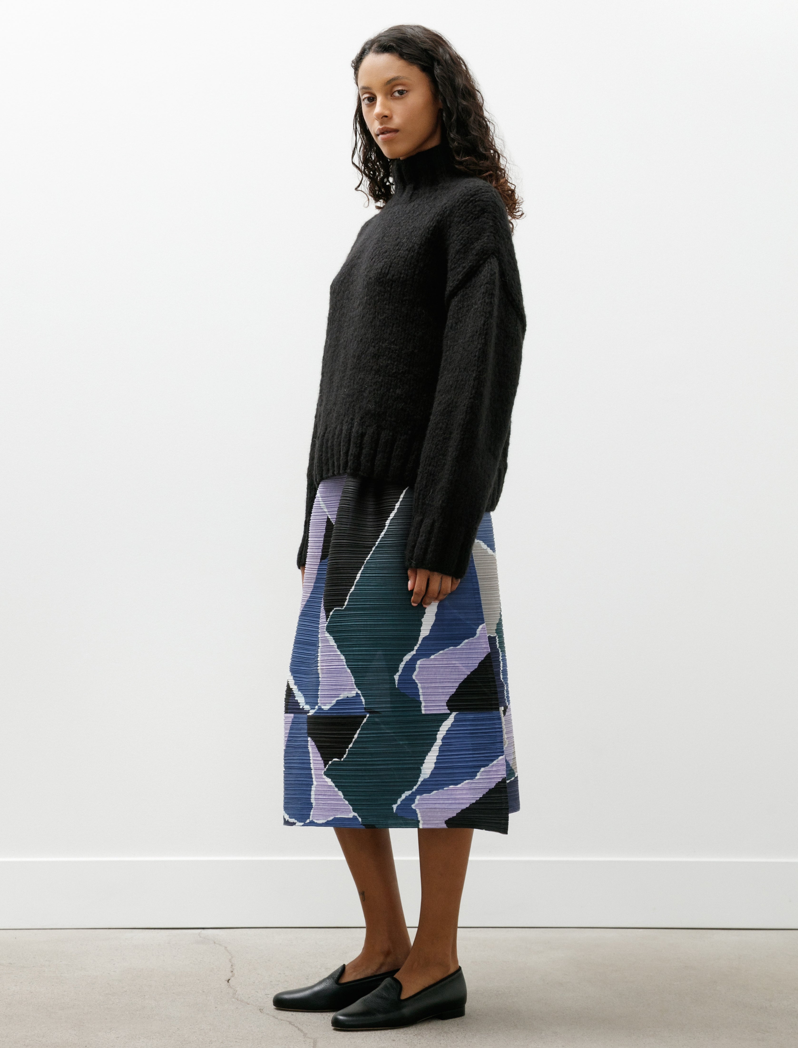 Pleats Please by Issey Miyake Surprise! Skirt Purple