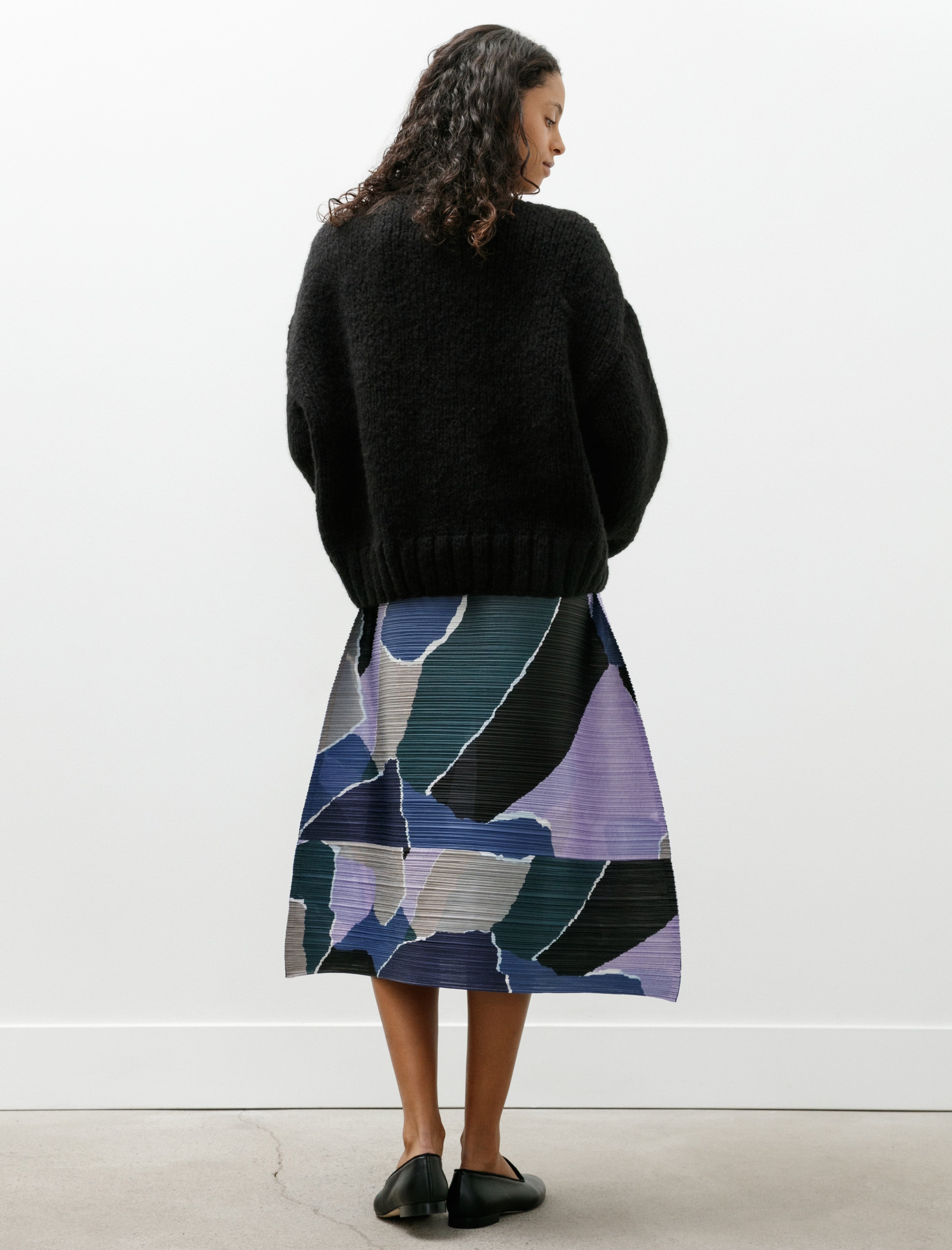 Pleats Please by Issey Miyake Surprise! Skirt Purple