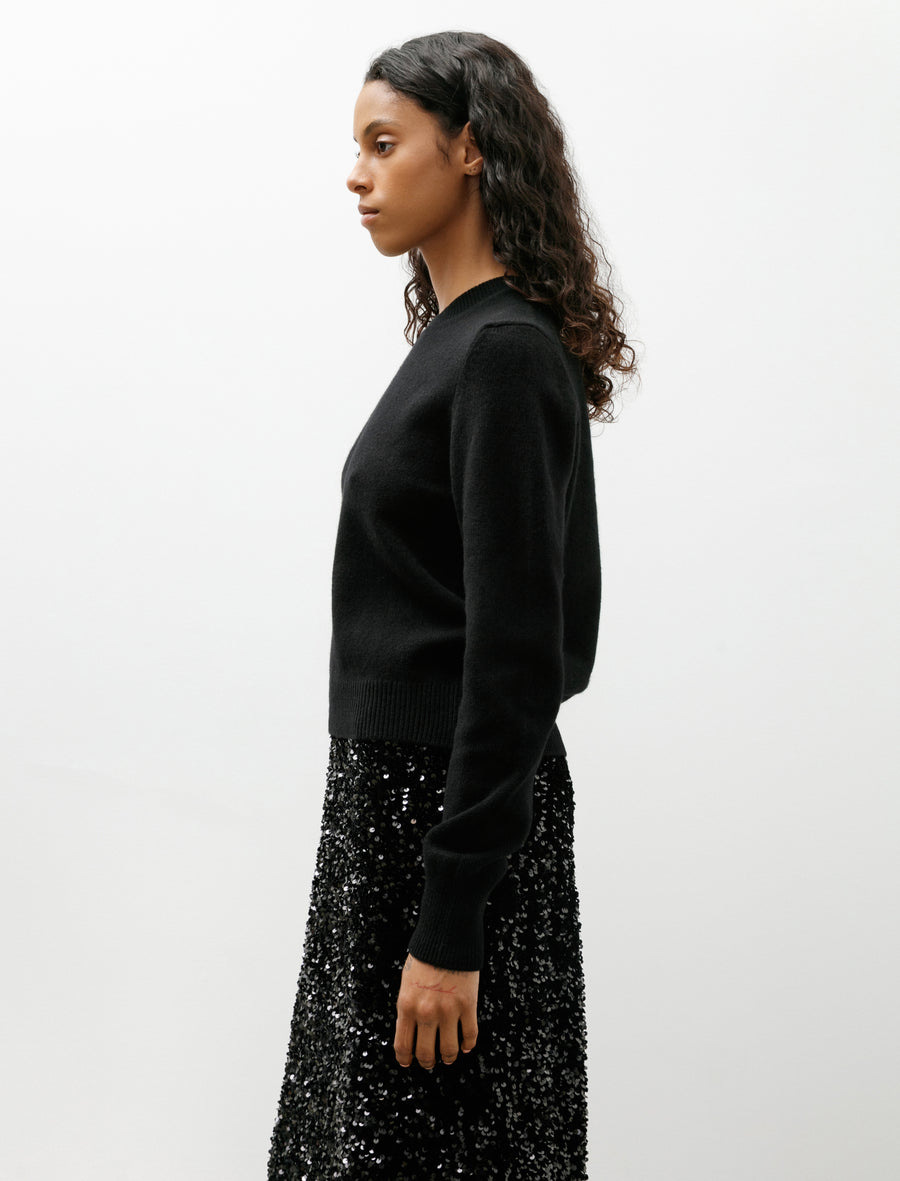 Sligo Shrunken Crewneck Black - Image 3