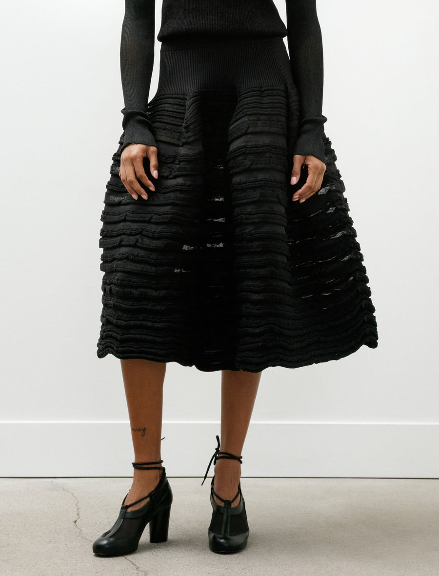 Pottery Swell Glitter Skirt Black - Image 4