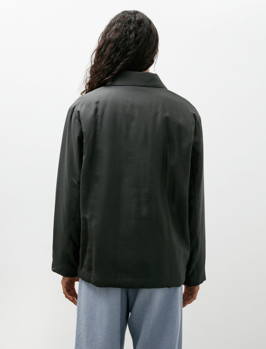Light Silk Padded Blouson Ink Black - Image 2