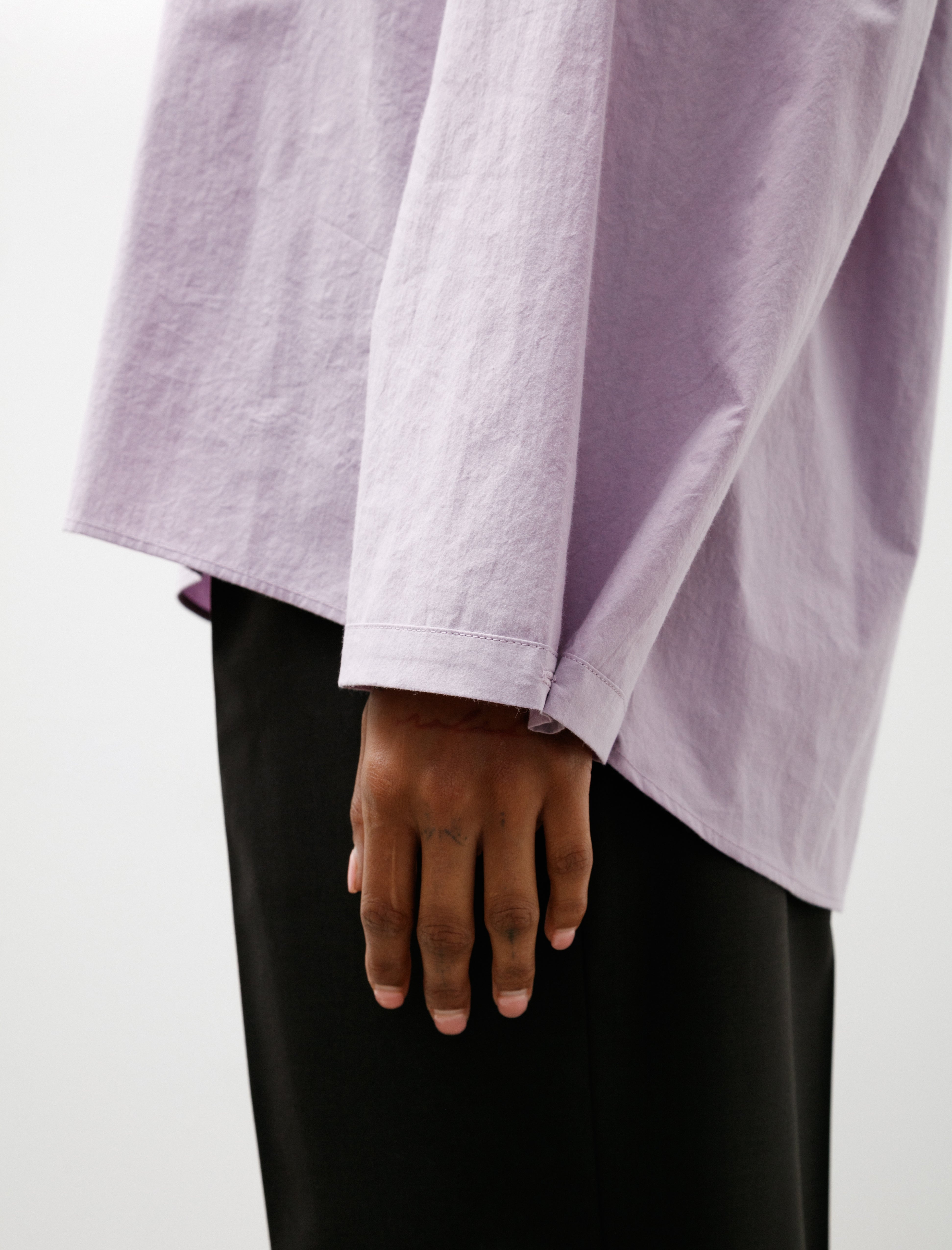 Eleph Egg Blouse Purple Cotton