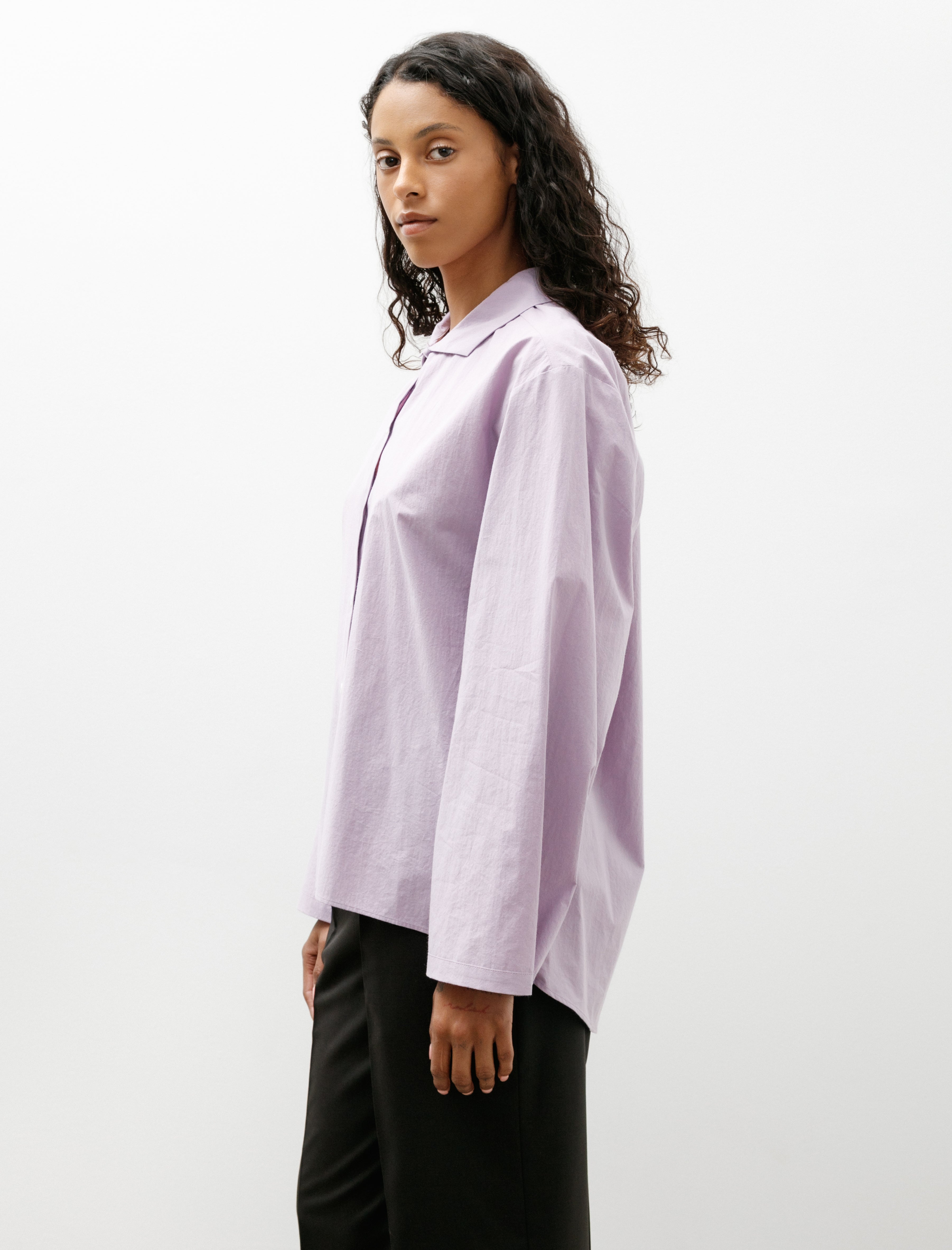 Eleph Egg Blouse Purple Cotton
