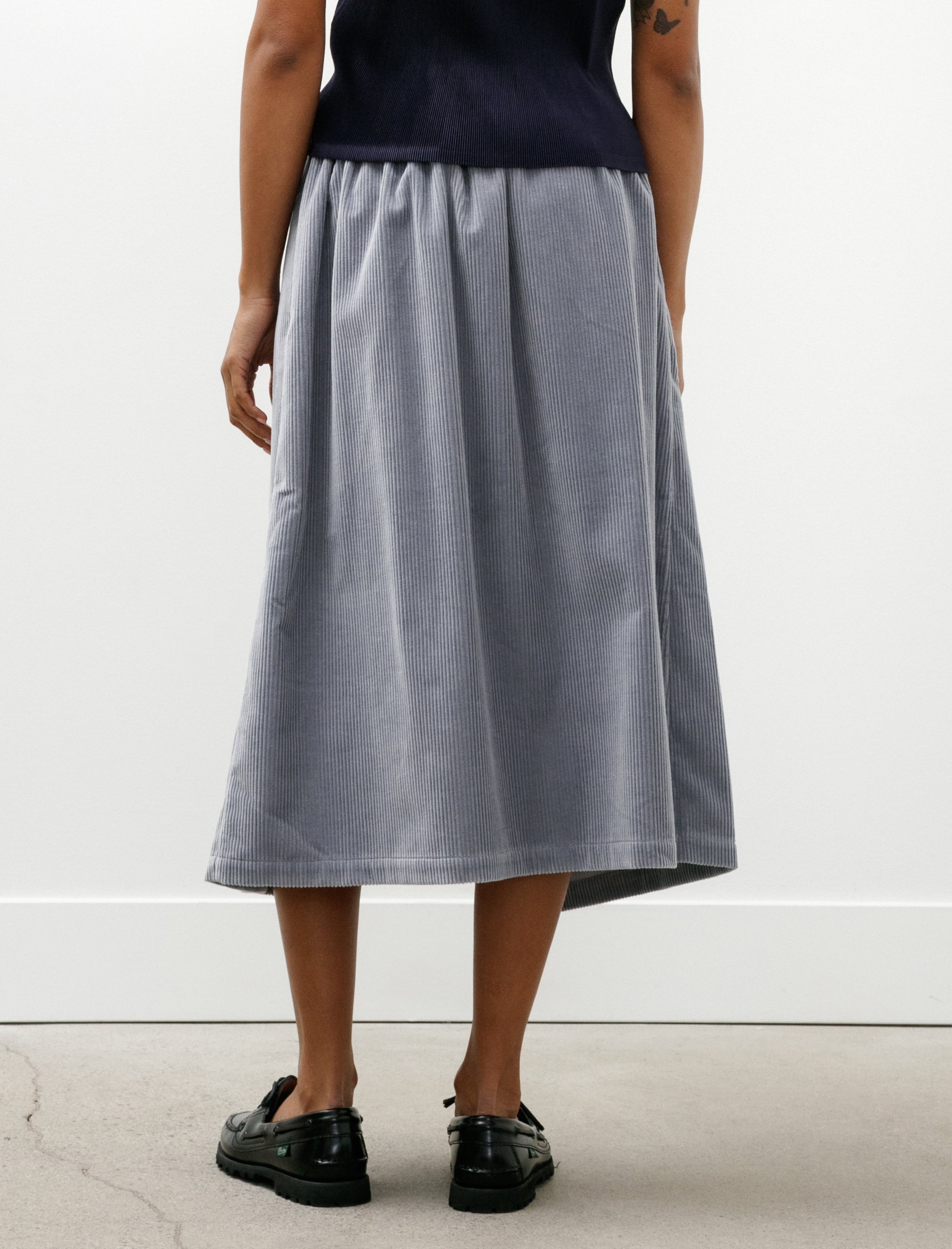 Eleph Lucia Skirt Light Blue Cord