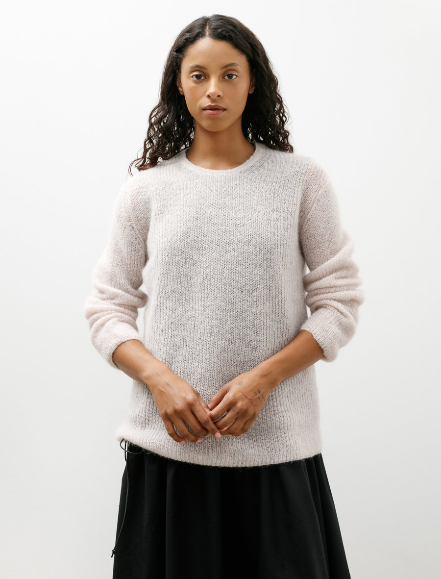 Mia Sweater Blush White - Image 1