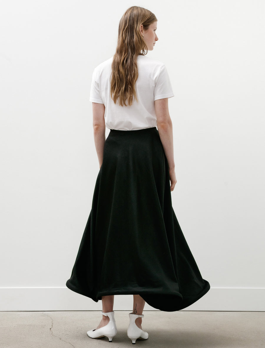 Barbara Skirt Wool Black - Image 2