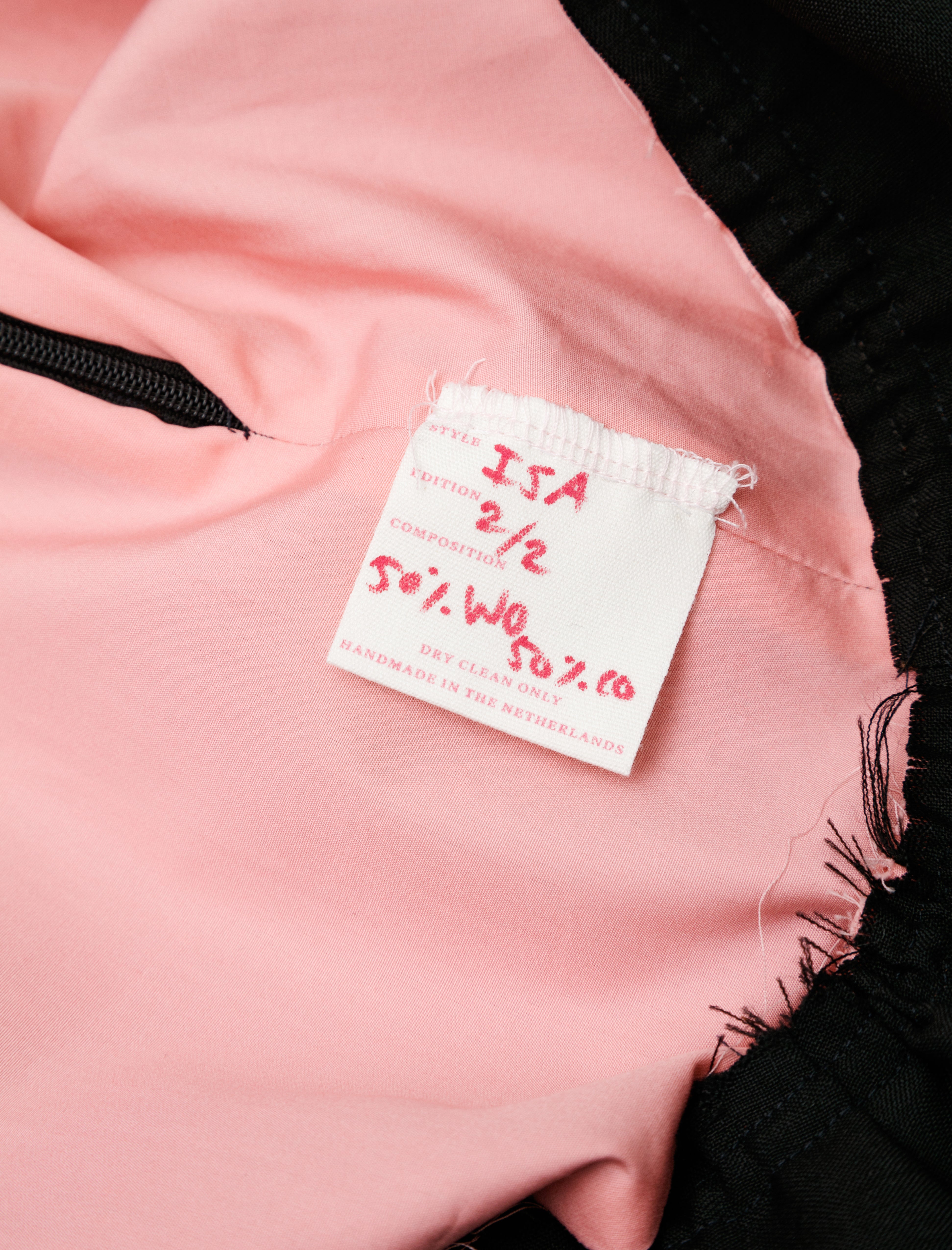 Britt LIberg Isa Skirt Black/Pink