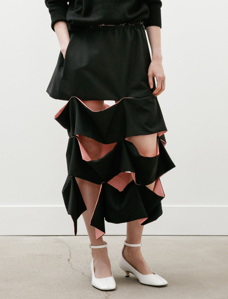 Isa Skirt Black/Pink - Image 4