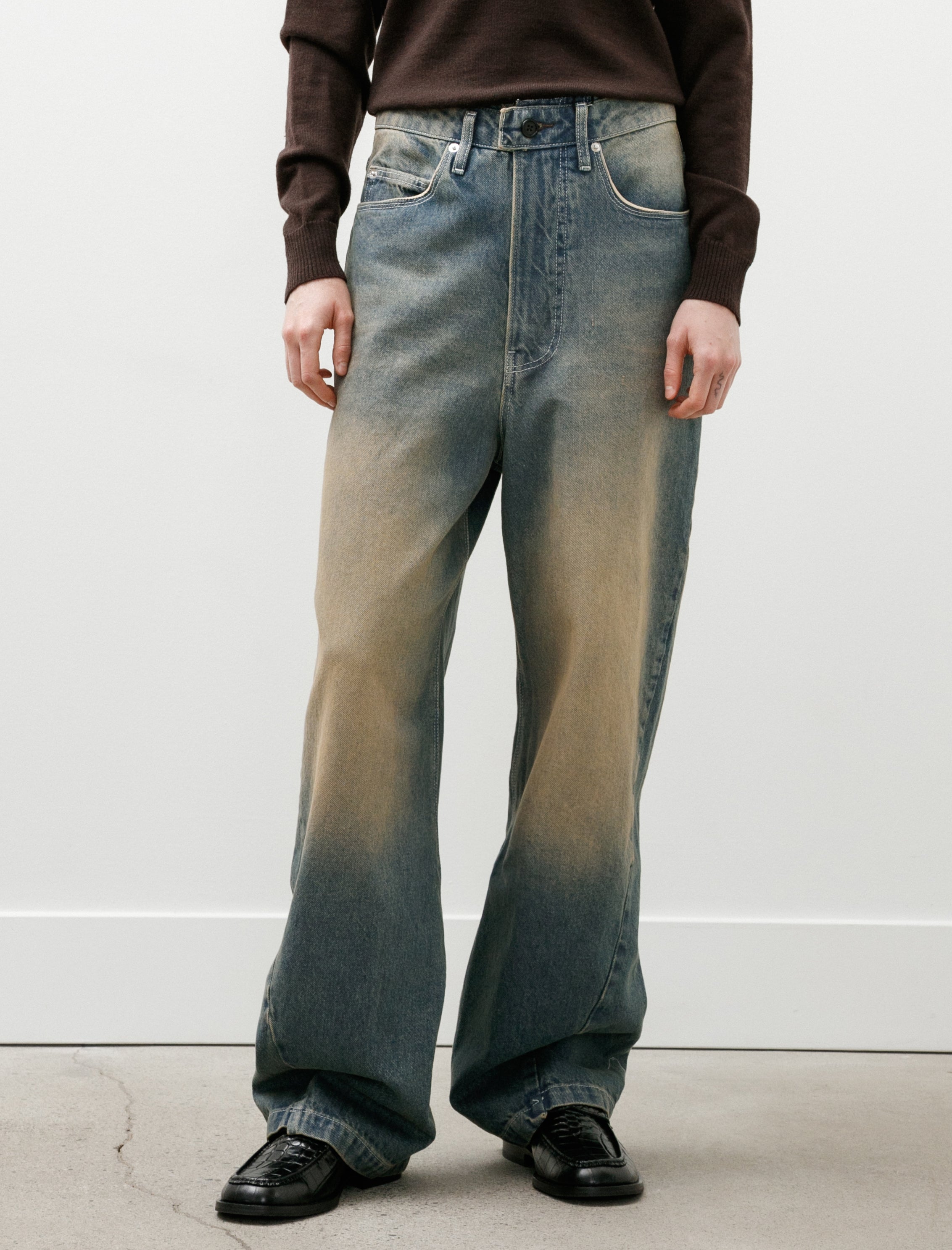 Camiel Fortgens Wobbly Jeans Vintage Blue Green