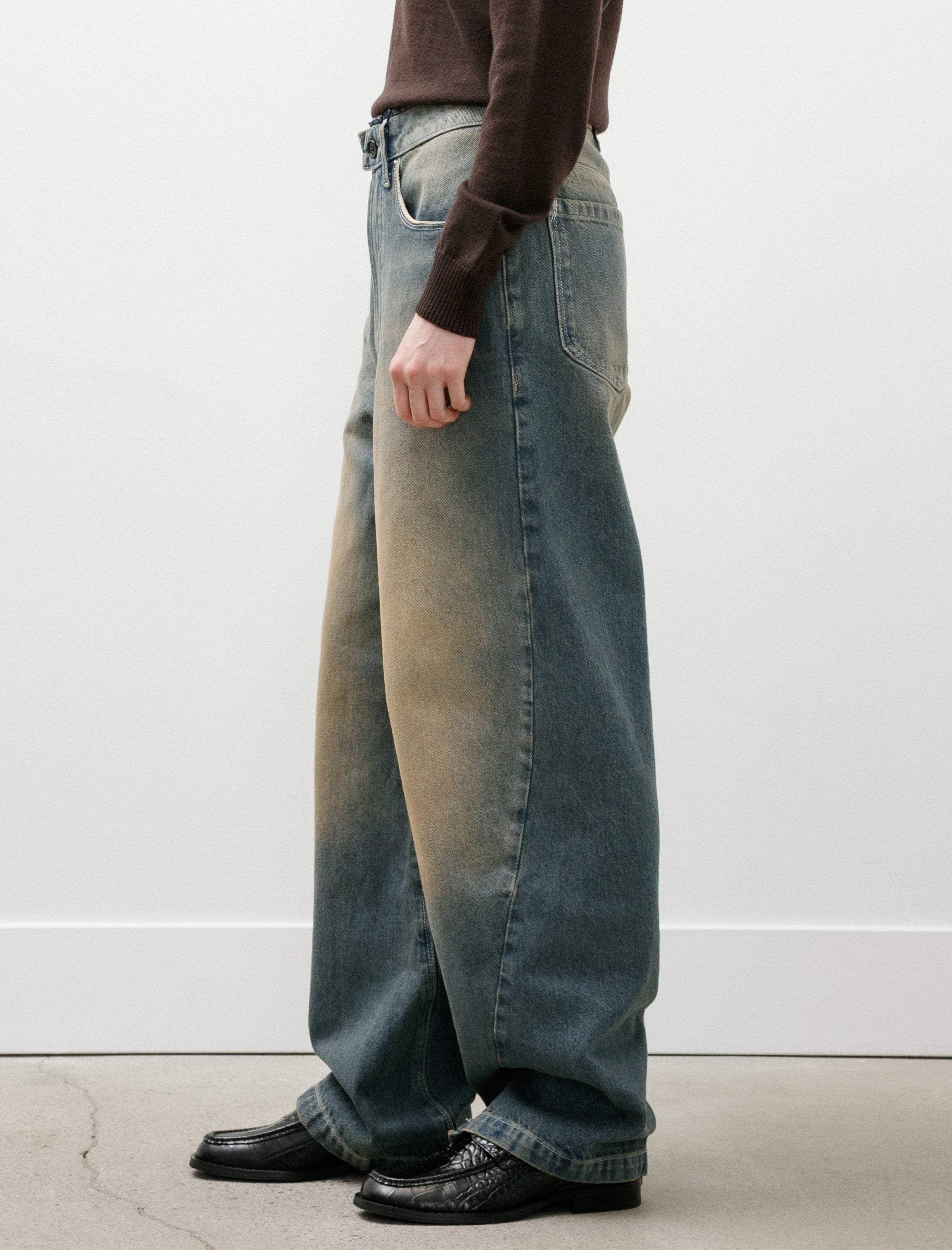 Camiel Fortgens Wobbly Jeans Vintage Blue Green