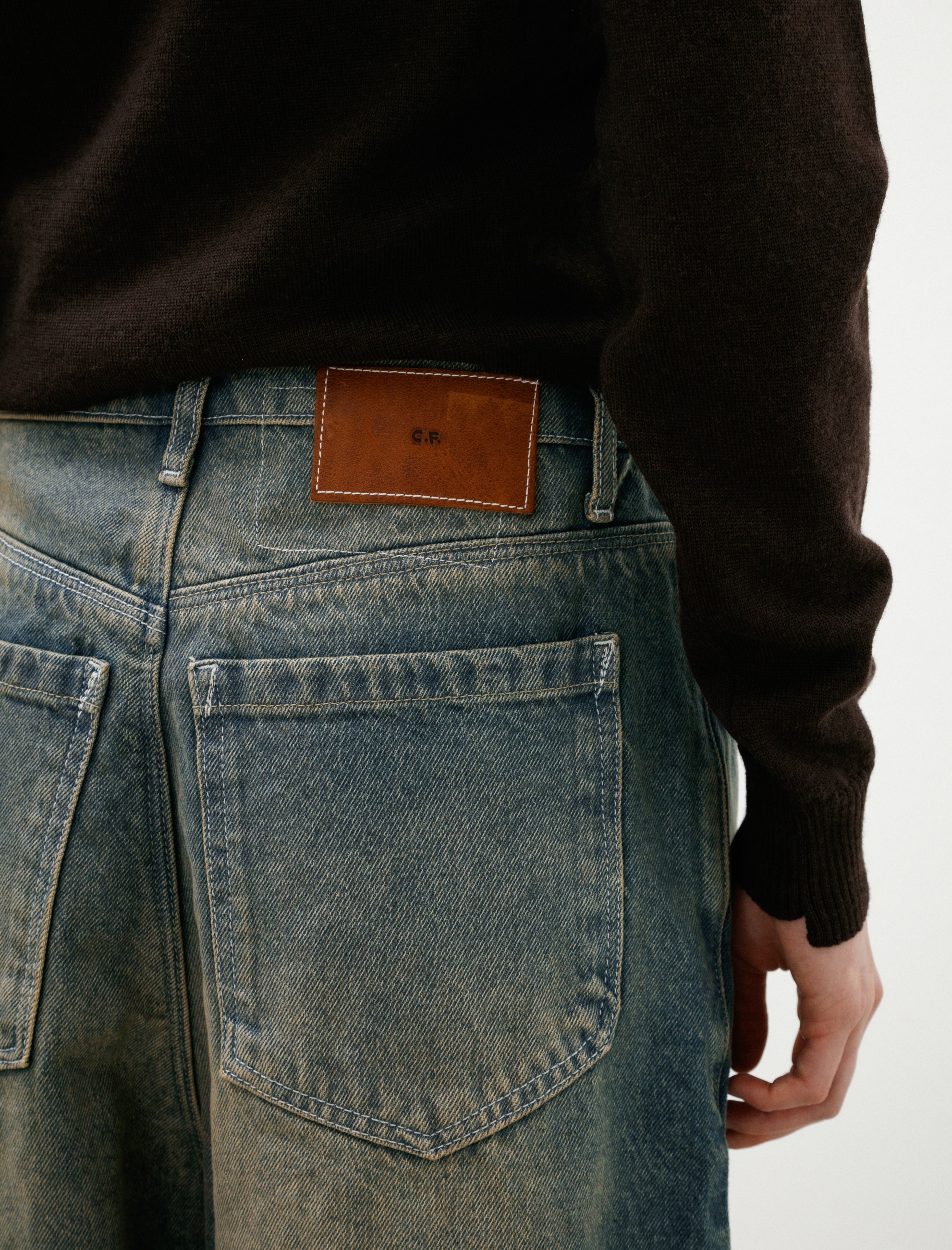 Camiel Fortgens Wobbly Jeans Vintage Blue Green