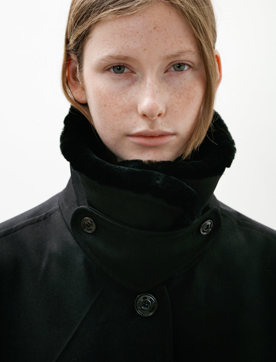 Tundra Coat Coarse Black Gabardine - Image 5